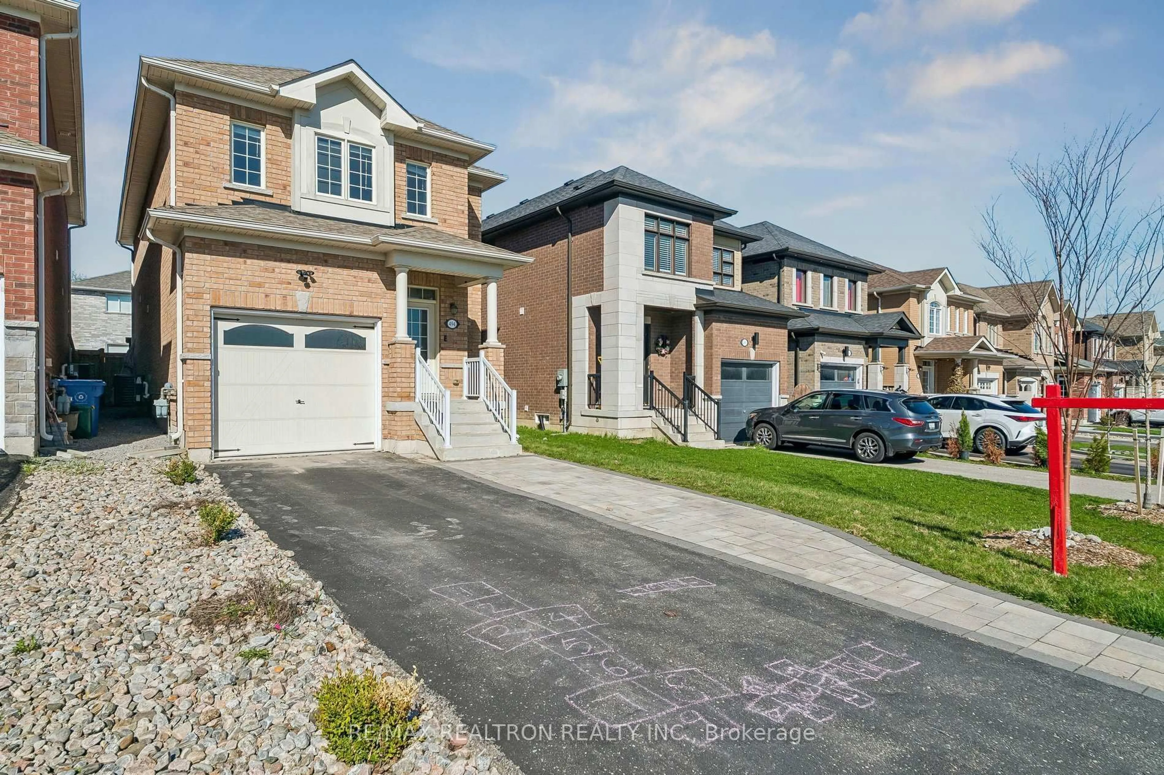 Home with brick exterior material, street for 494 Rita's Ave, Newmarket Ontario L3X 2E8