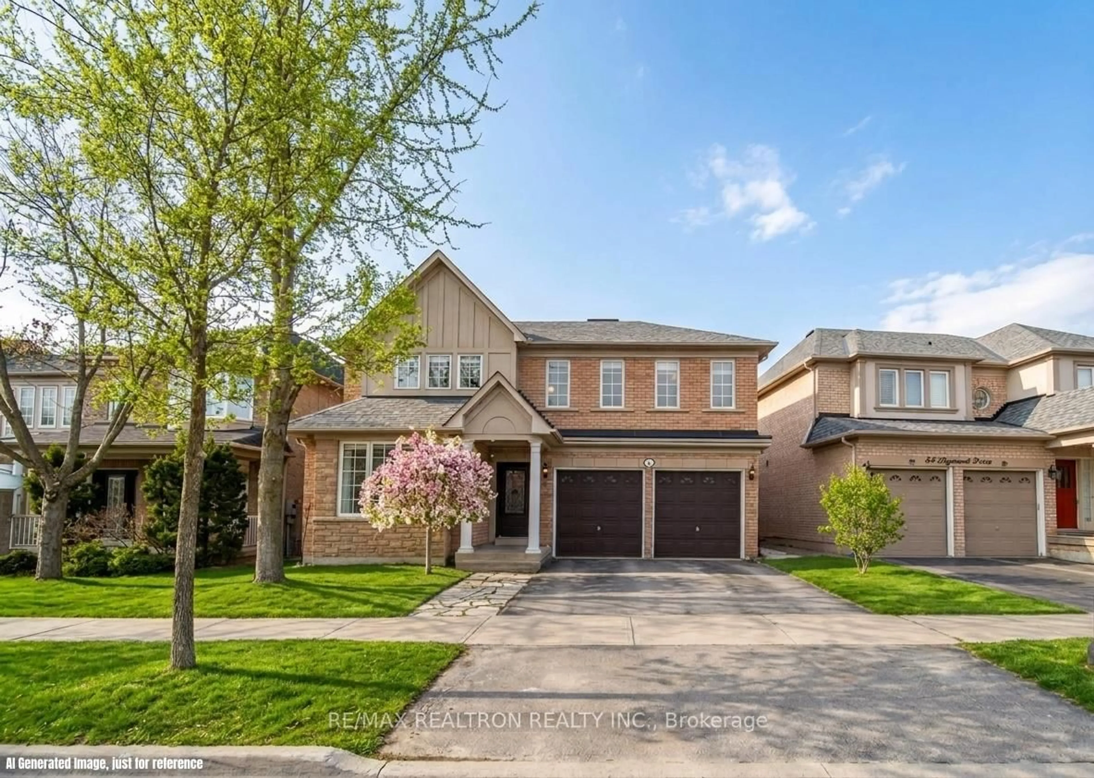 Home with brick exterior material, street for 44 Skywood Dr, Richmond Hill Ontario L4E 4L2