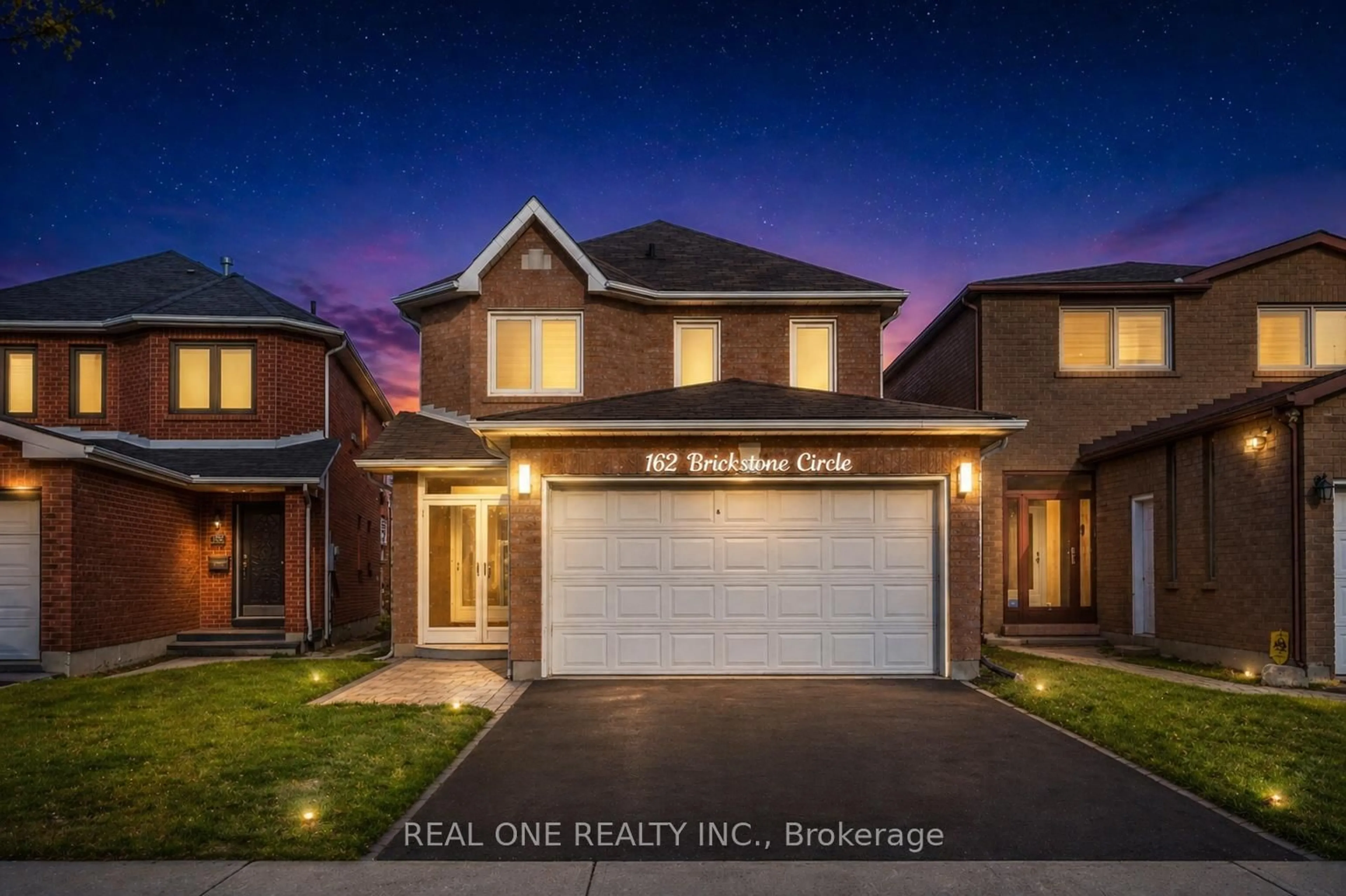 Home with brick exterior material, street for 162 Brickstone Circ, Vaughan Ontario L4J 7Y2