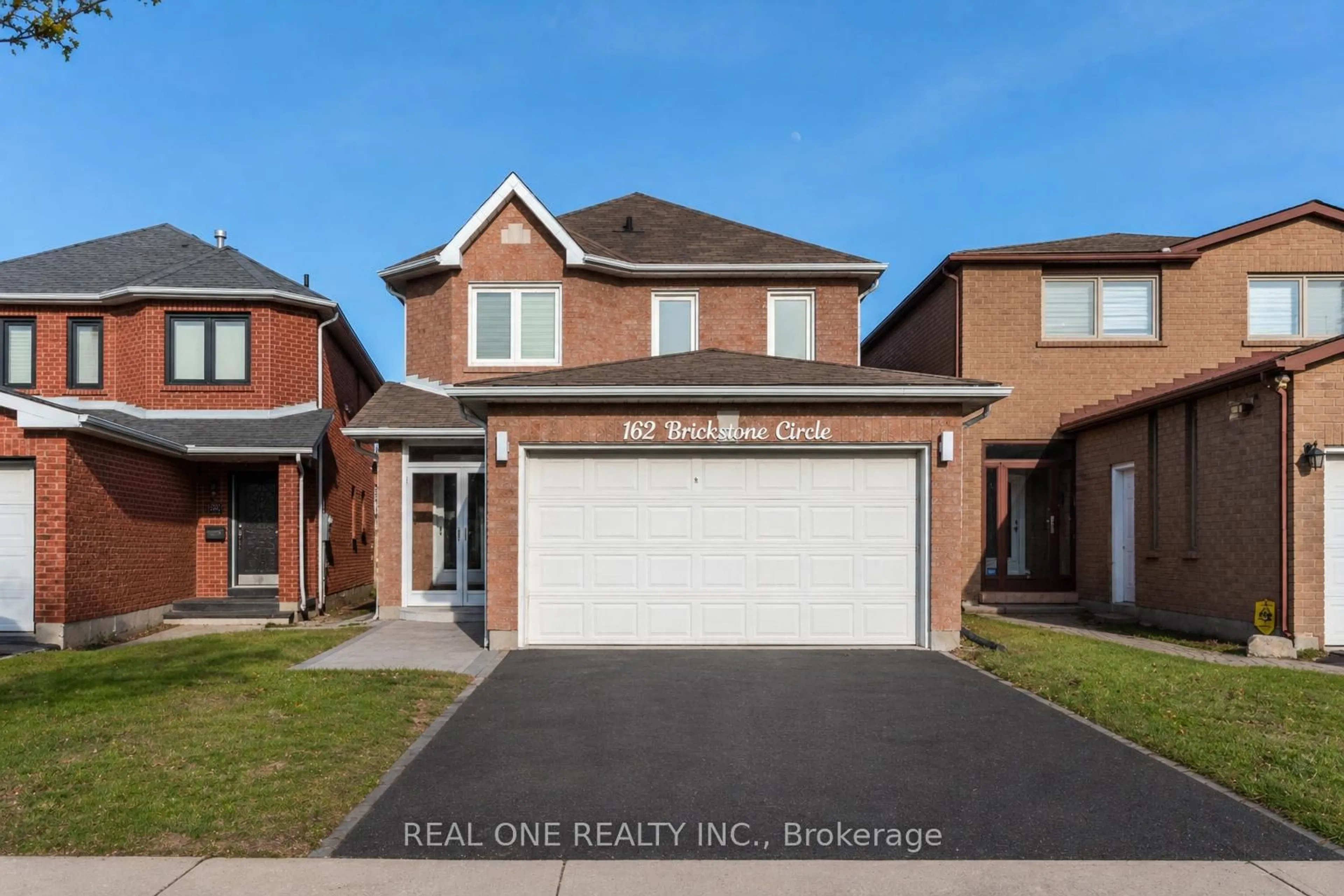 Home with brick exterior material, street for 162 Brickstone Circ, Vaughan Ontario L4J 7Y2
