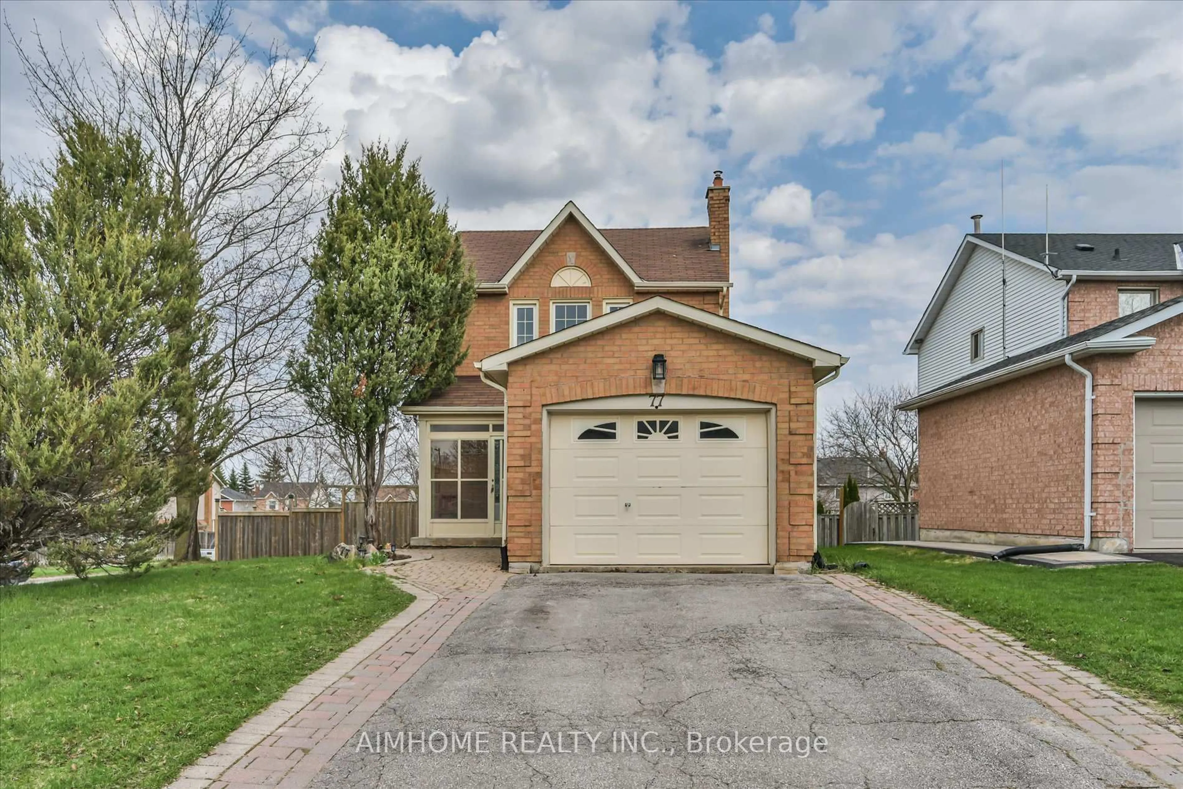 Home with brick exterior material, street for 77 Natanya Blvd, Georgina Ontario L4P 3P7