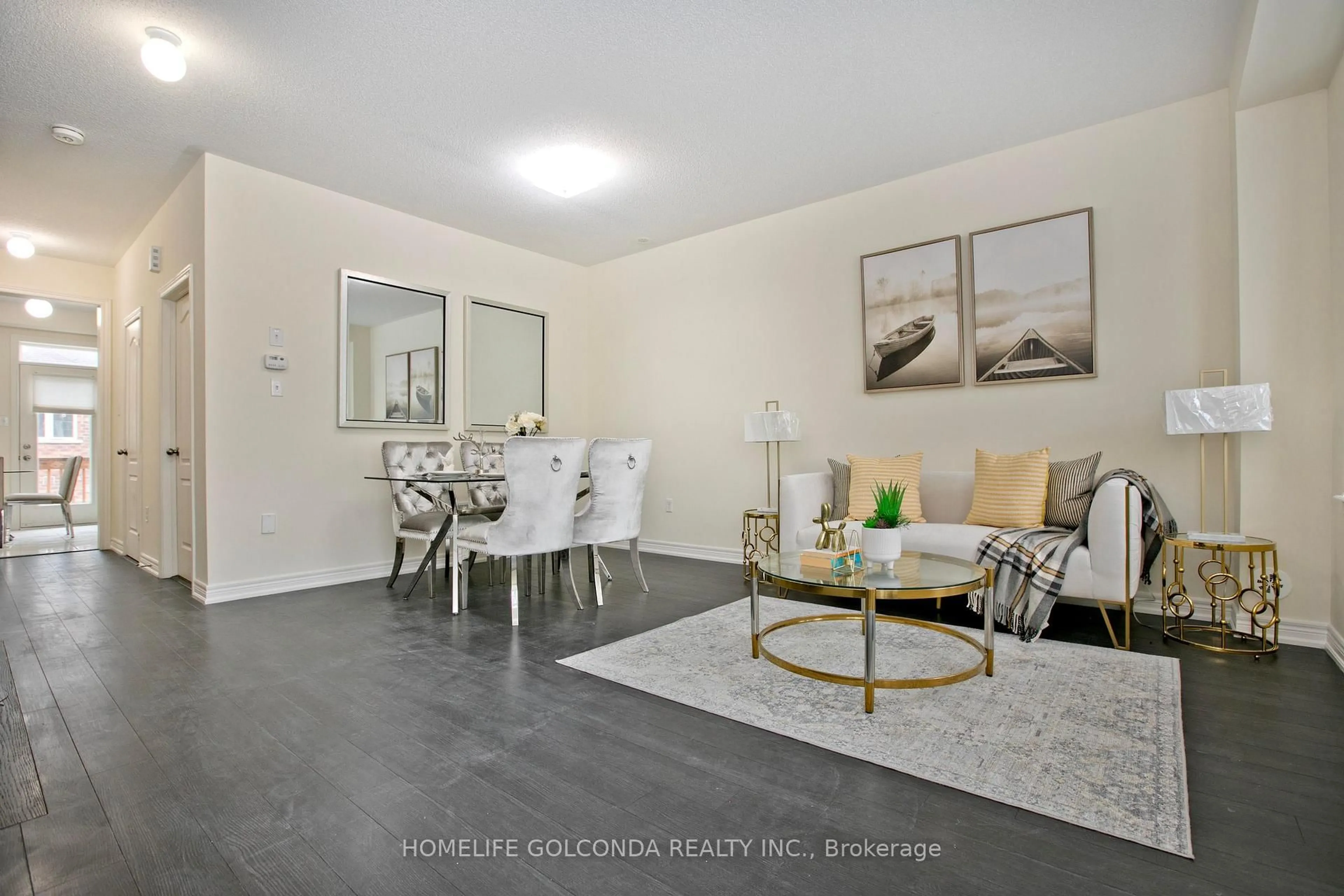 Living room with furniture, unknown for 14 Fanny Grove Way, Markham Ontario L6E 0T6