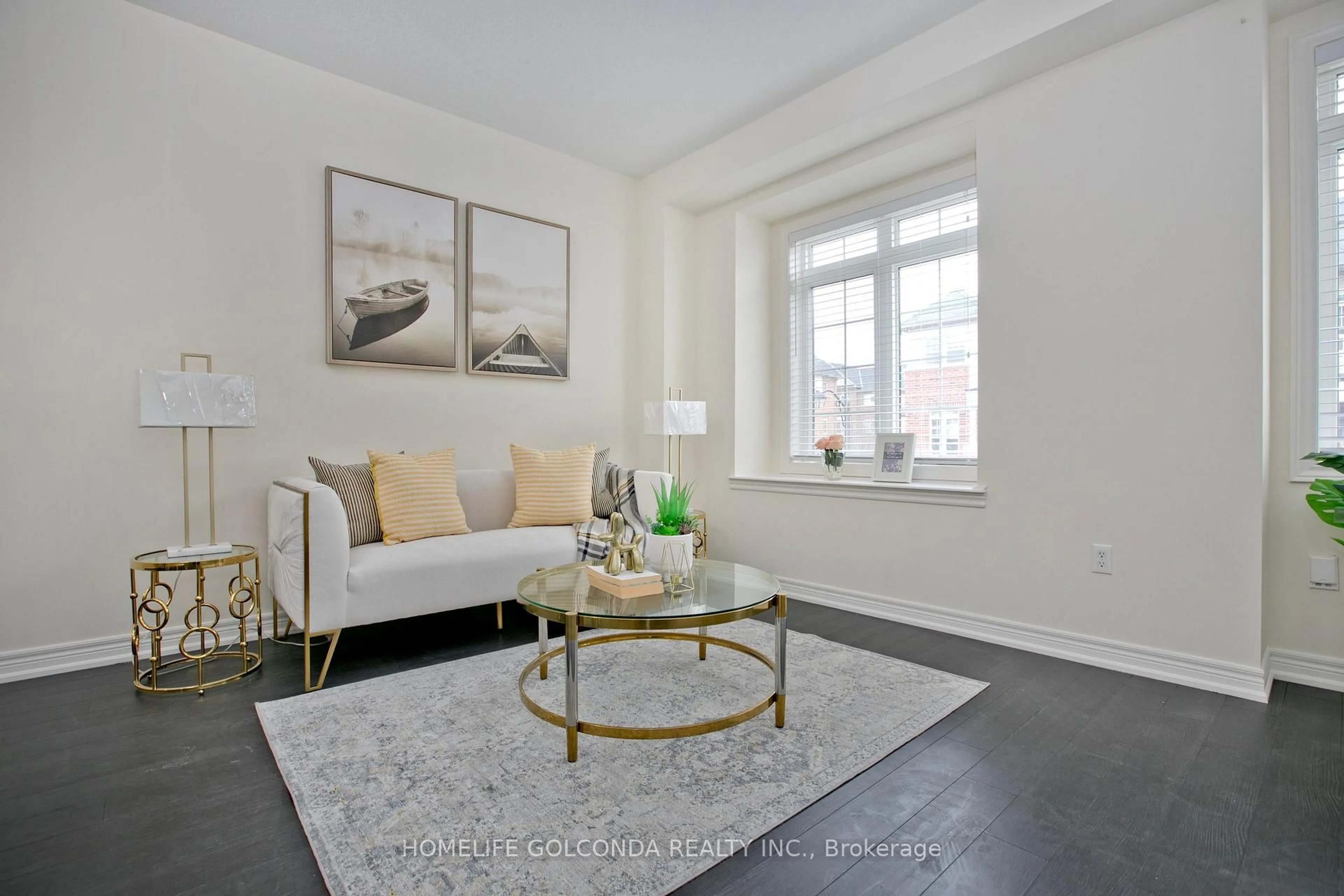 Living room with furniture, unknown for 14 Fanny Grove Way, Markham Ontario L6E 0T6