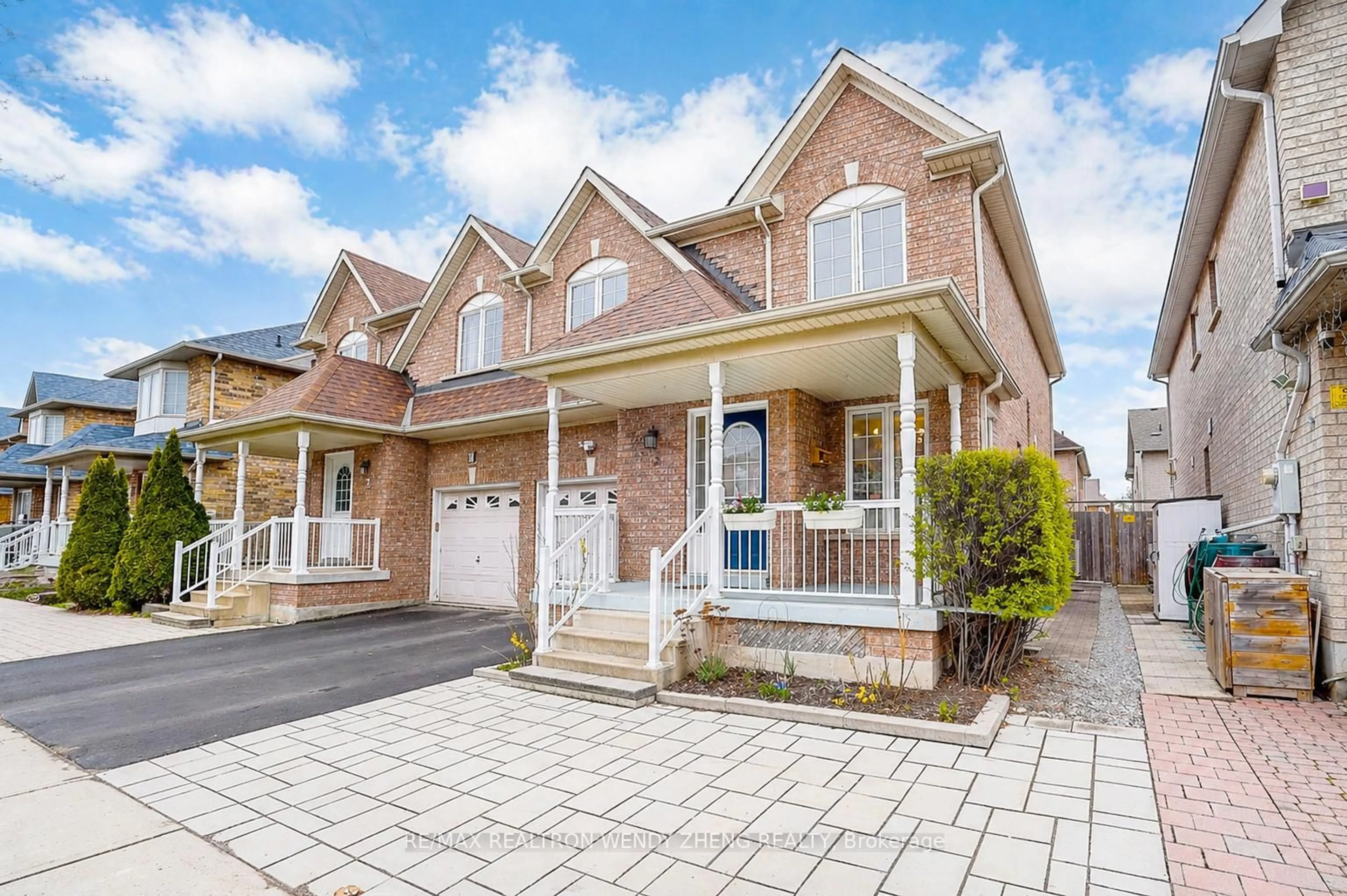 Home with brick exterior material, street for 5 Vineland St, Markham Ontario L3R 5S4