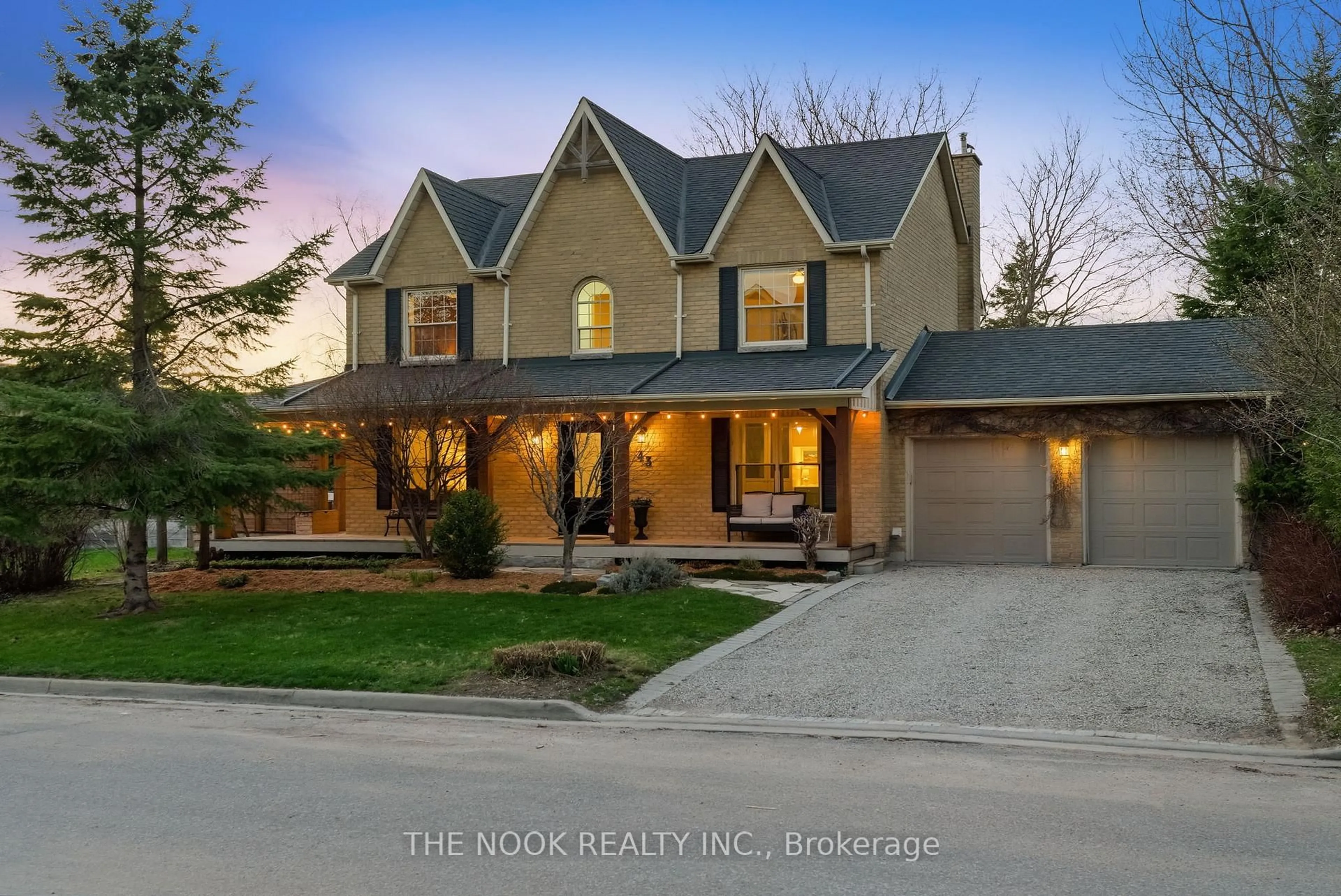 Home with brick exterior material, street for 43 Carmody Lane, Uxbridge Ontario L9P 1A4