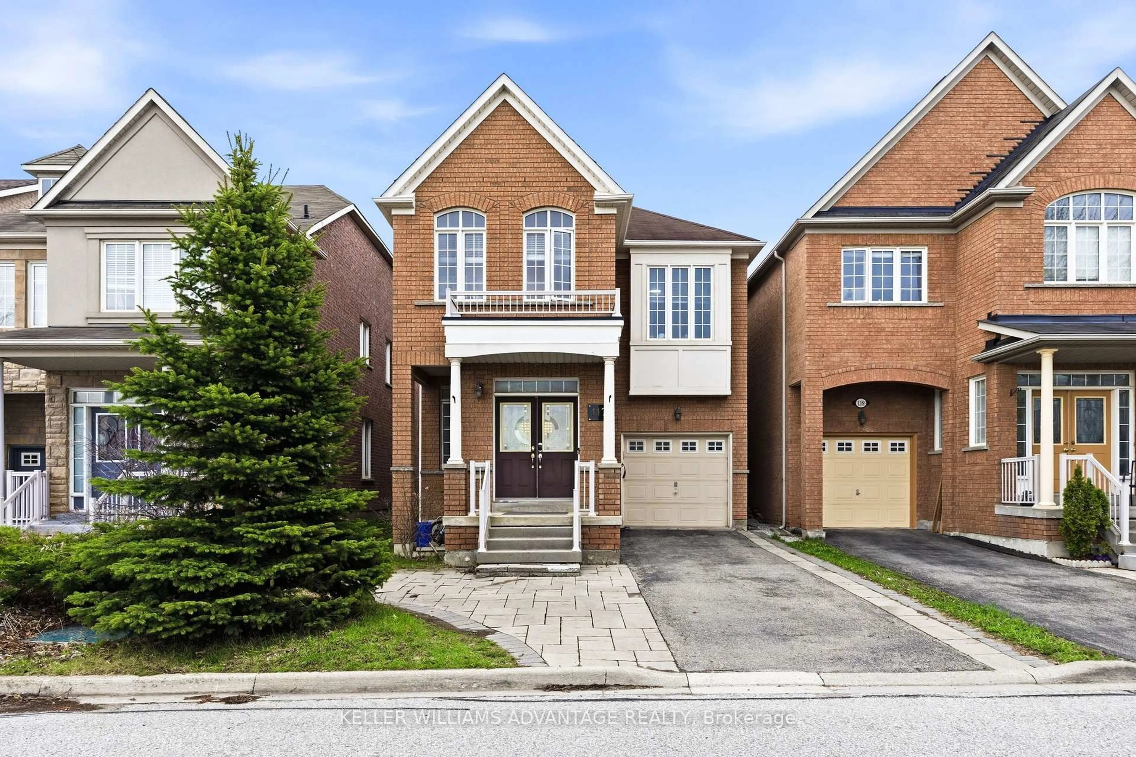 Home with brick exterior material, street for 117 Mintwood Rd, Vaughan Ontario L4J 9K3