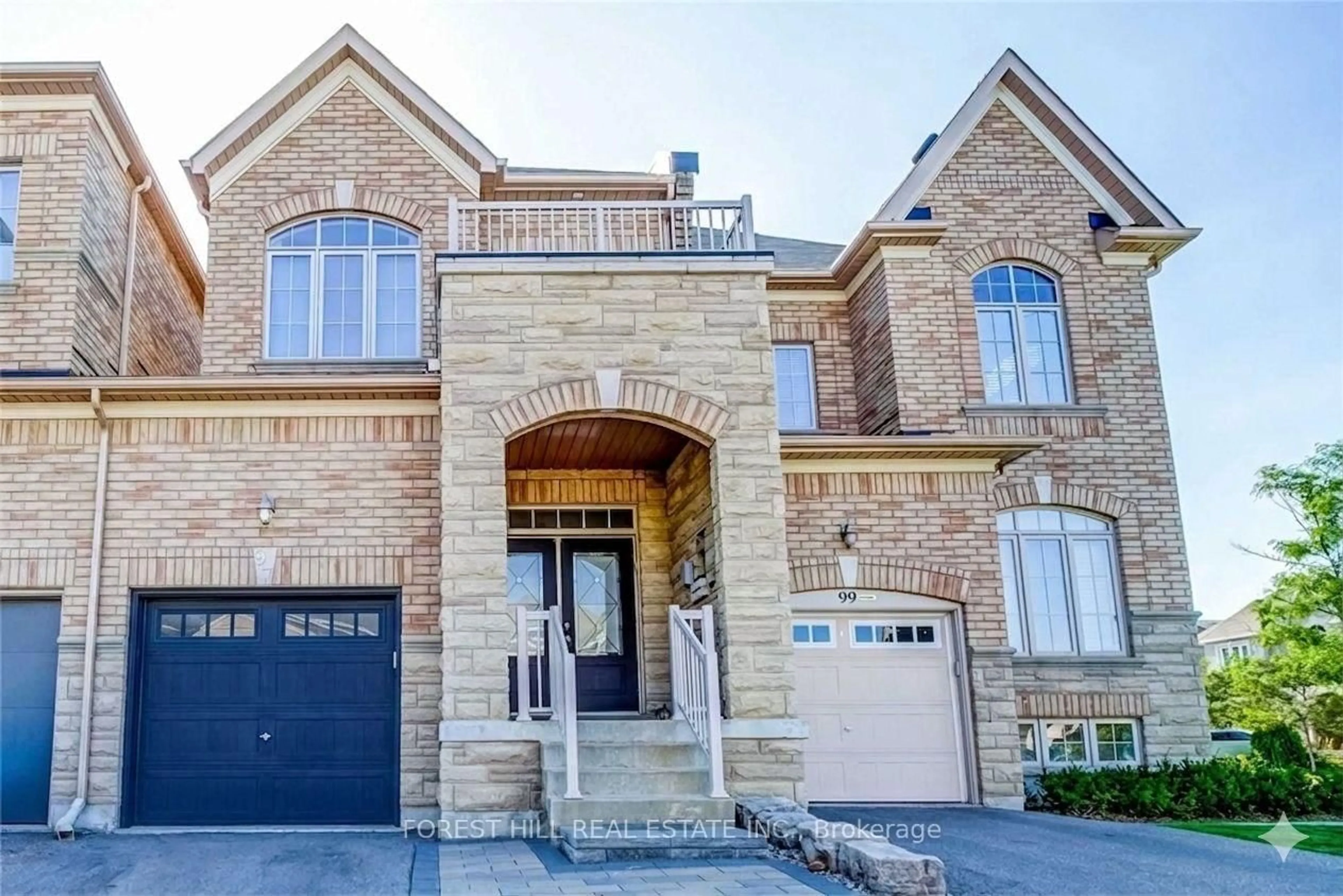Home with brick exterior material, street for 97 Bristlewood Cres, Vaughan Ontario L4J 8Z9