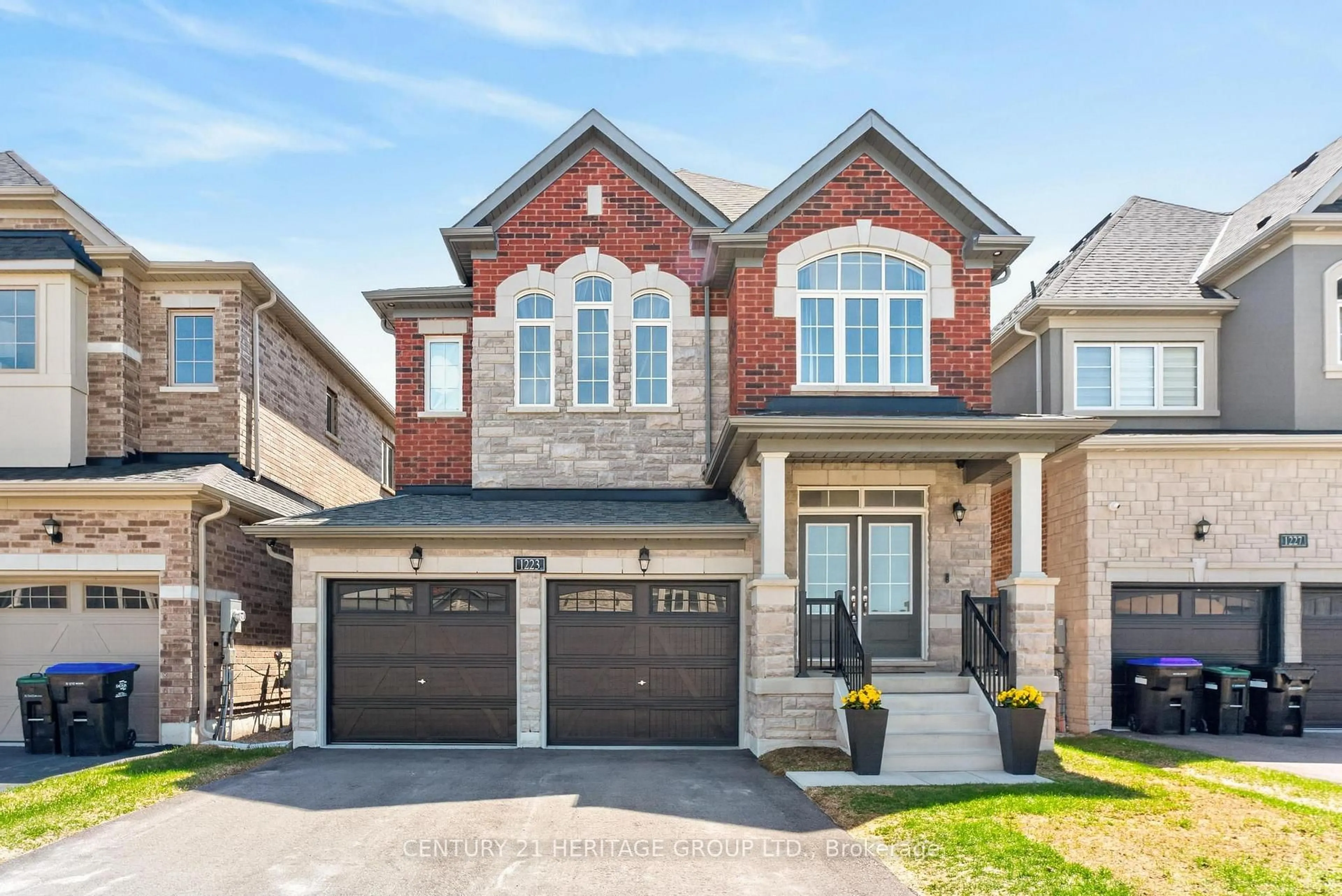 Home with brick exterior material, street for 1223 Wickham Rd, Innisfil Ontario L9S 0R1
