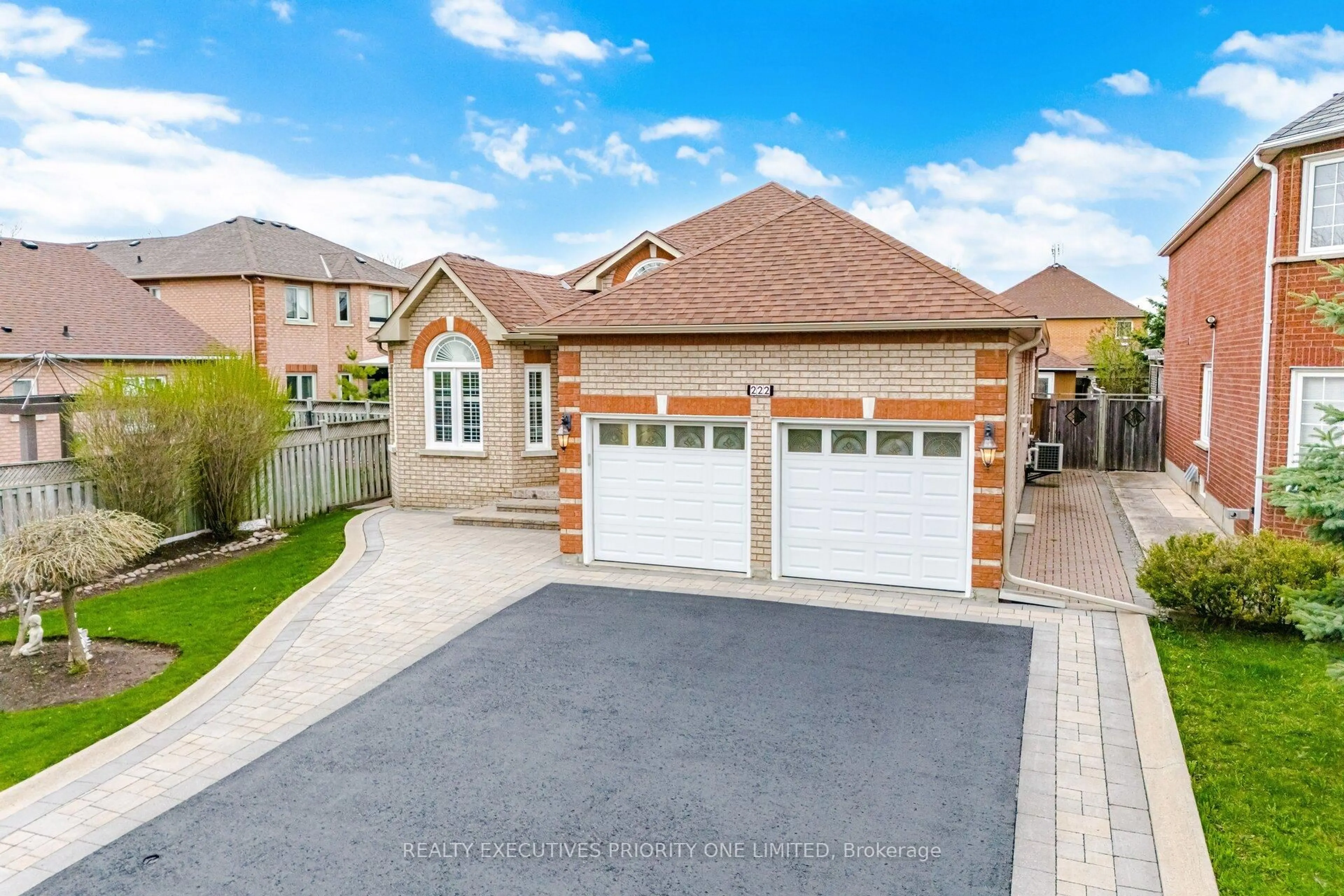 Home with brick exterior material, street for 222 Caproni Dr, Vaughan Ontario L6A 1X7