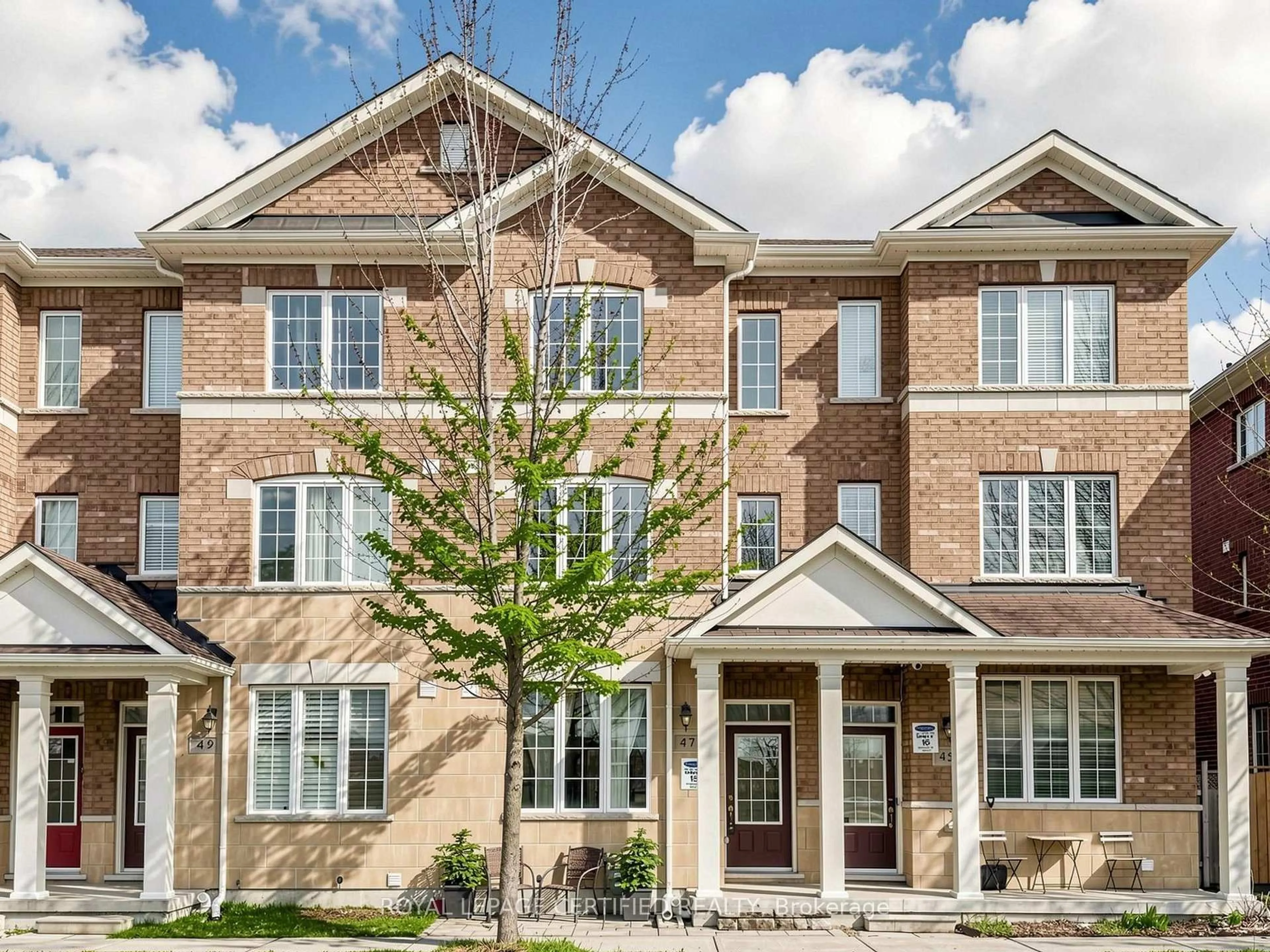 Home with brick exterior material, street for 47 Red Brick Rd, Markham Ontario L6B 0T8