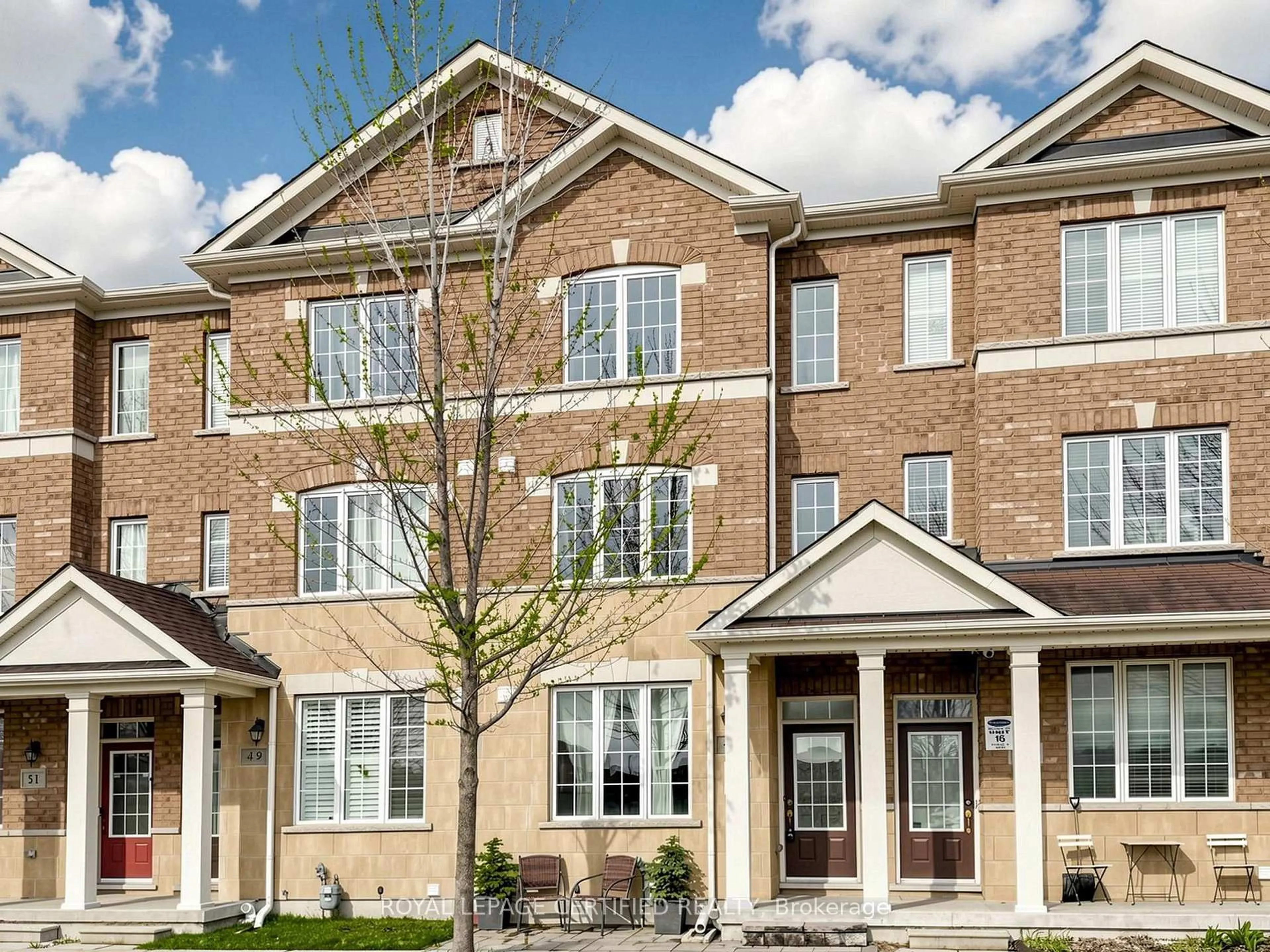 Home with brick exterior material, street for 47 Red Brick Rd, Markham Ontario L6B 0T8