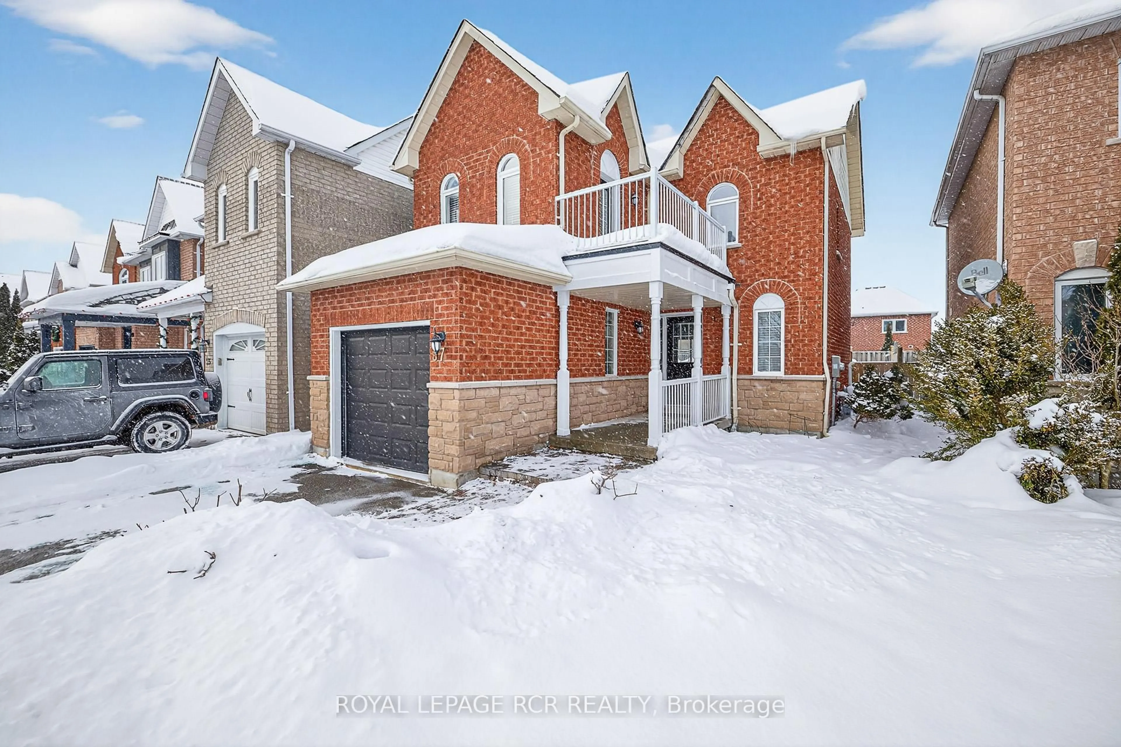Home with brick exterior material, street for 57 Bolster Lane, Uxbridge Ontario L9P 1X8