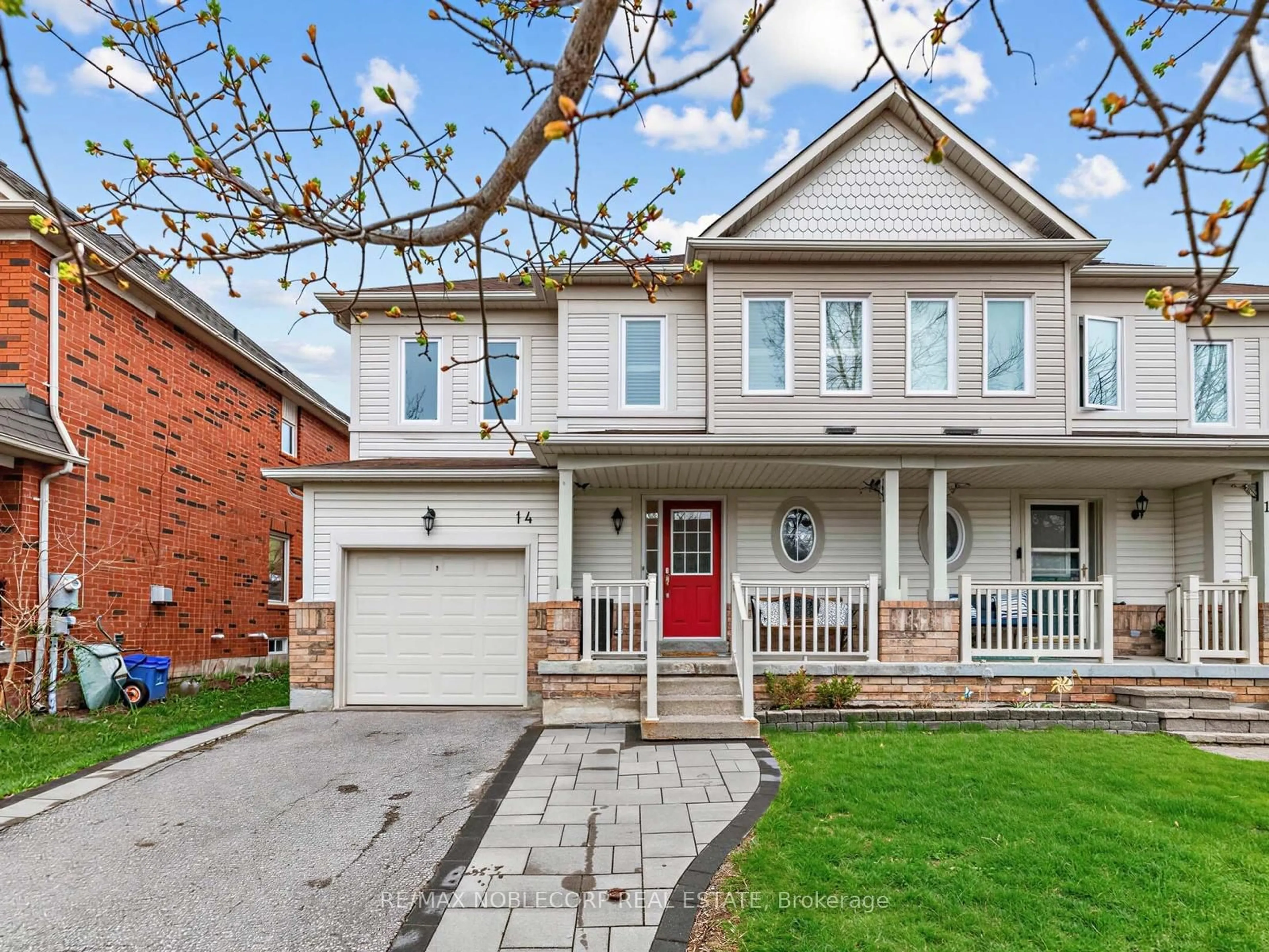Home with brick exterior material, street for 14 Ostick St, Aurora Ontario L4G 7K5
