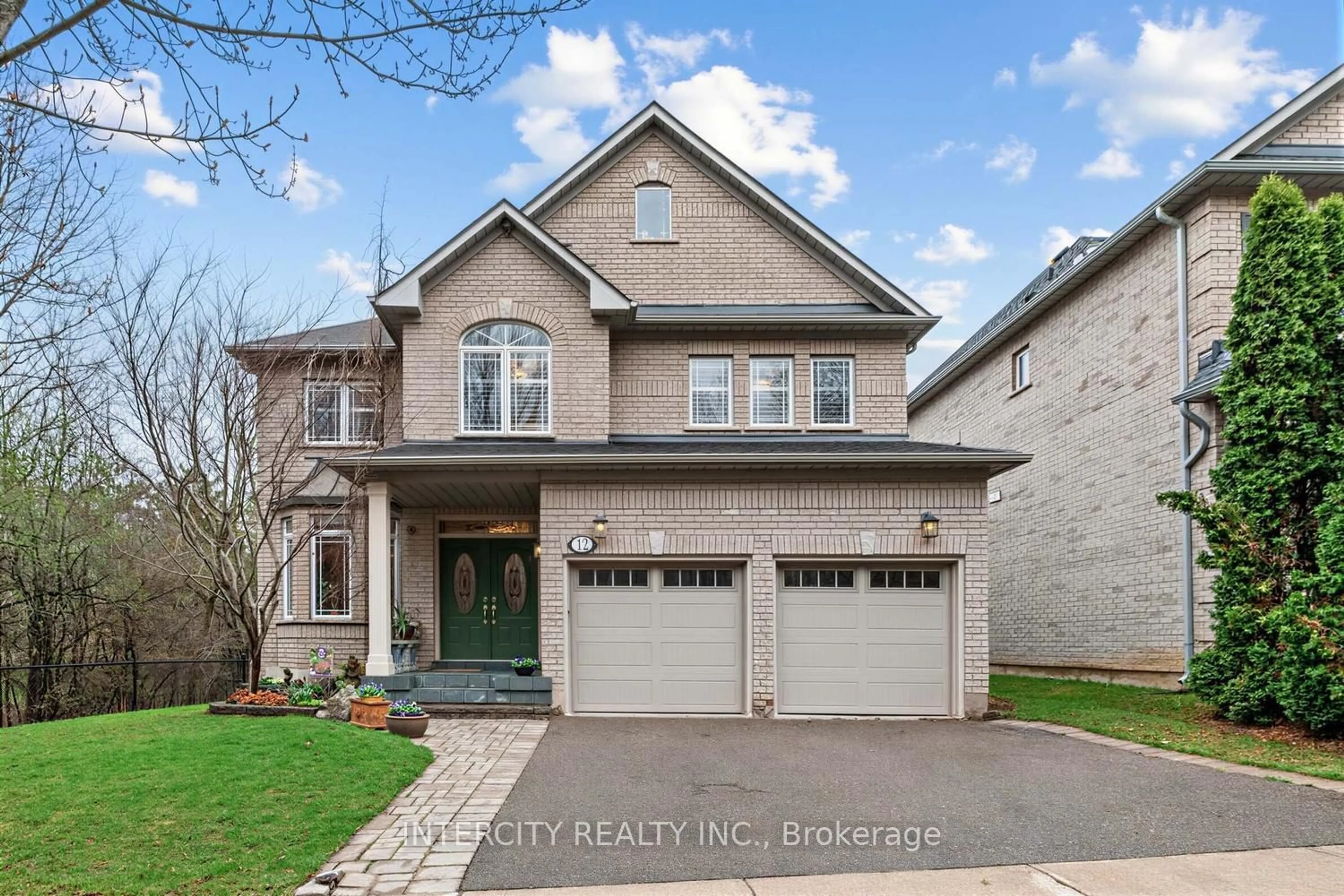 Home with brick exterior material, street for 12 Sandbanks Dr, Richmond Hill Ontario L4E 3J5