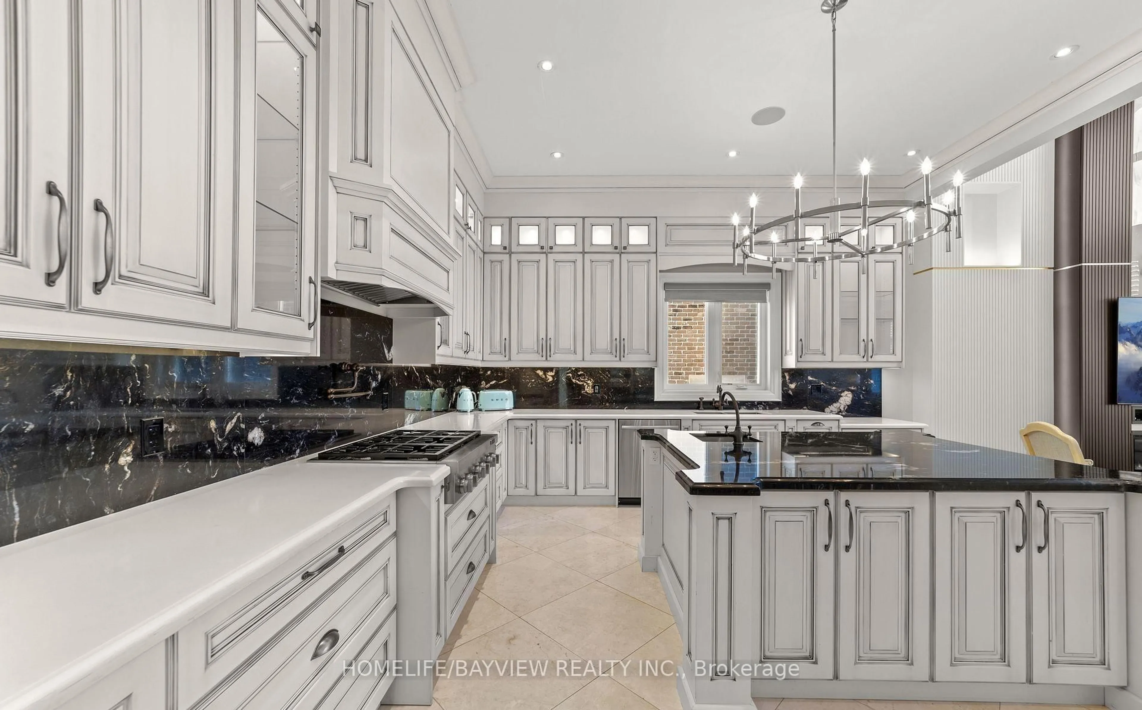 Contemporary kitchen, ceramic/tile floor for 18 Parker Ave, Richmond Hill Ontario L4E 2W5