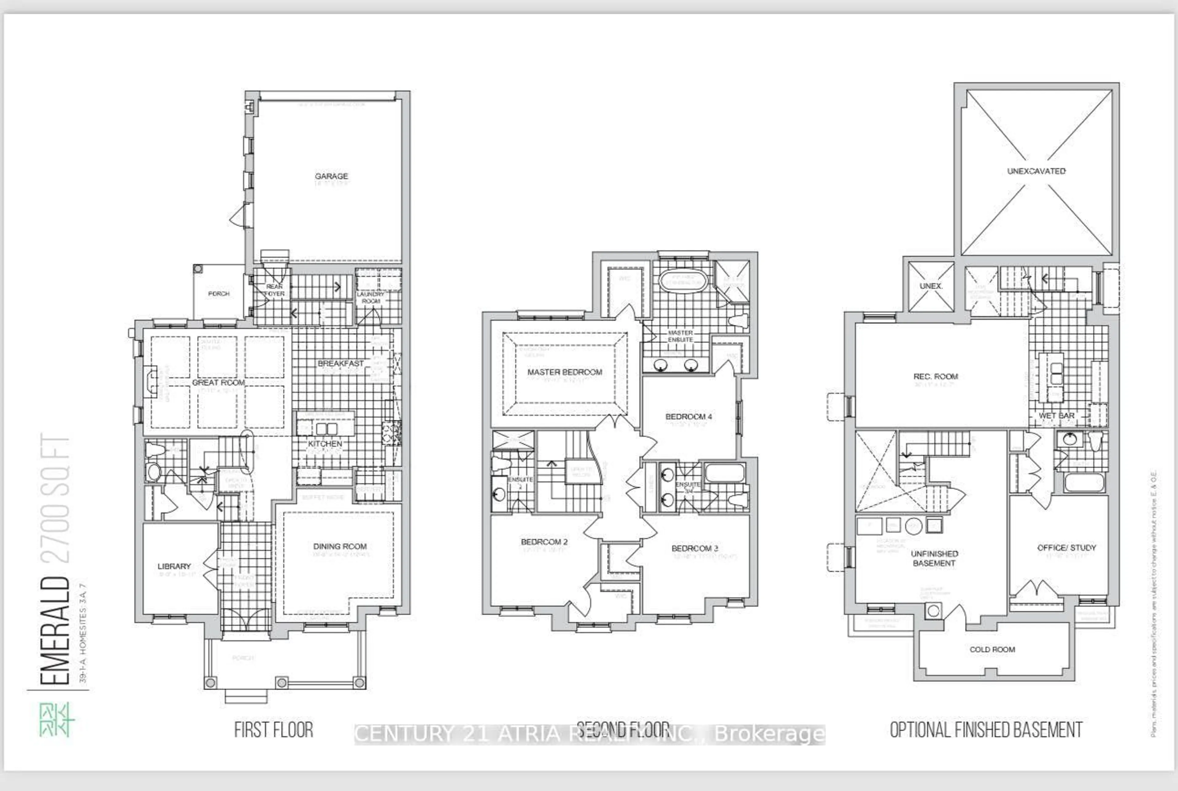 Floor plan for 5160 16th Ave, Markham Ontario L6C 2H1