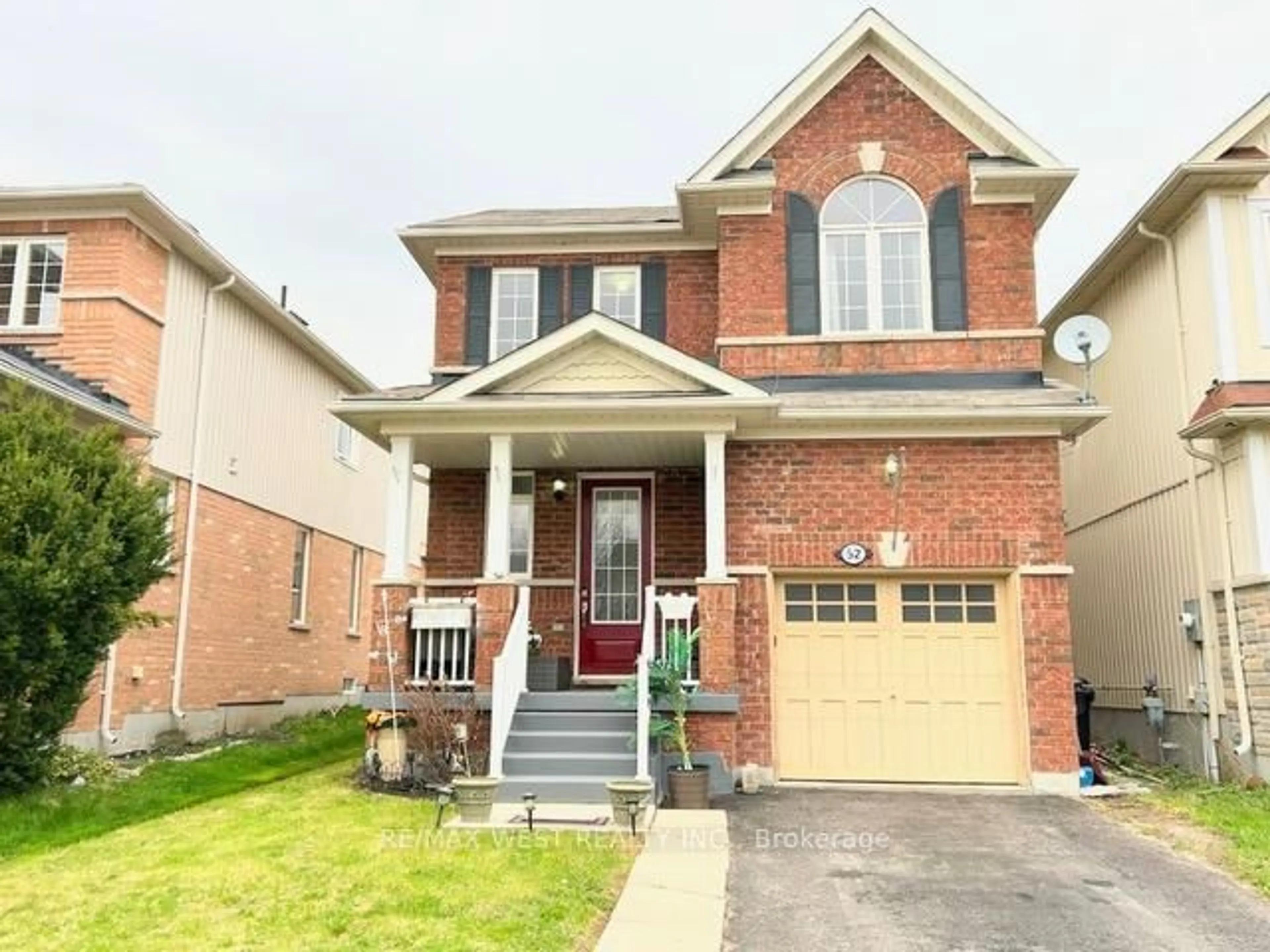 Home with brick exterior material, street for 52 Legion Way, Essa Ontario L3W 0M8