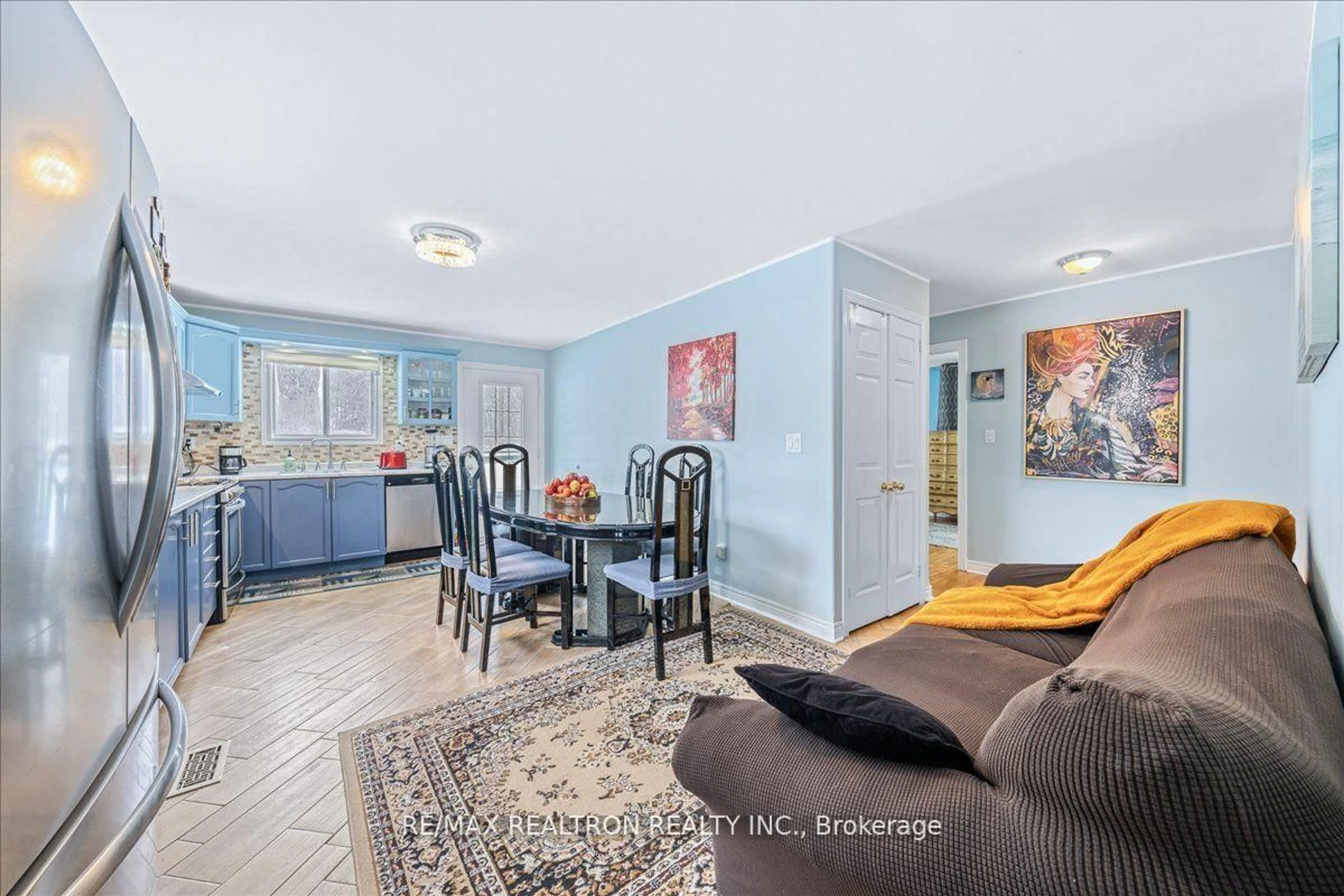 Open concept kitchen, unknown for 56 Brentwood Rd, Essa Ontario L0M 1B2