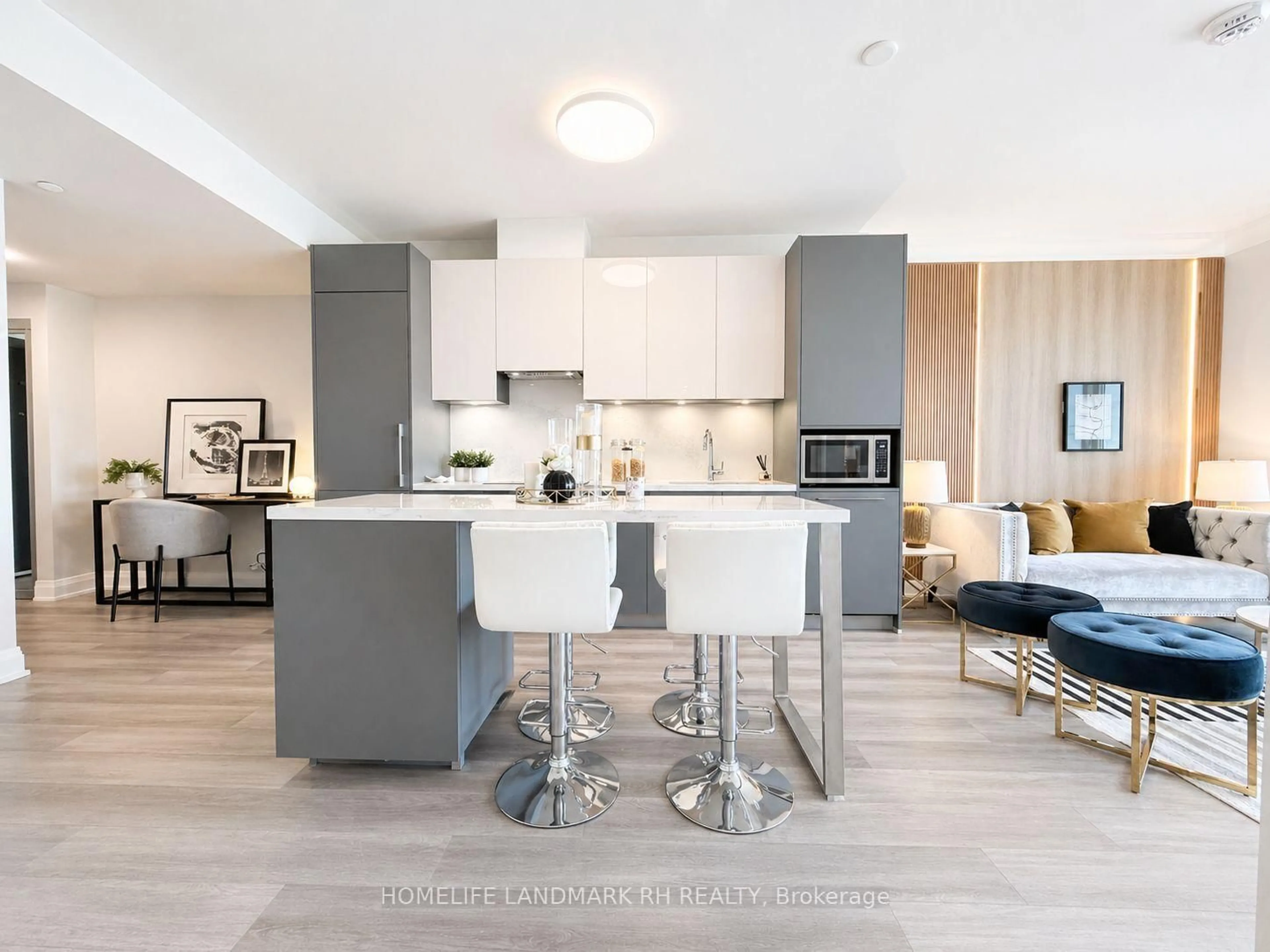 Open concept kitchen, unknown for 18 Water Walk Dr #3102, Markham Ontario L3R 6L5