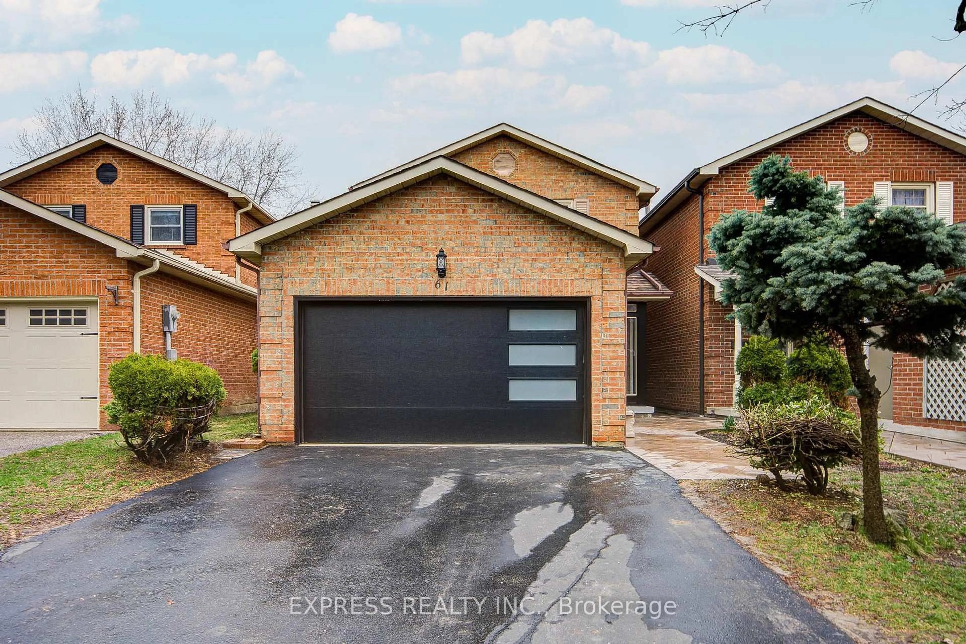 Home with brick exterior material, street for 61 Trothen Circ, Markham Ontario L3P 4H3