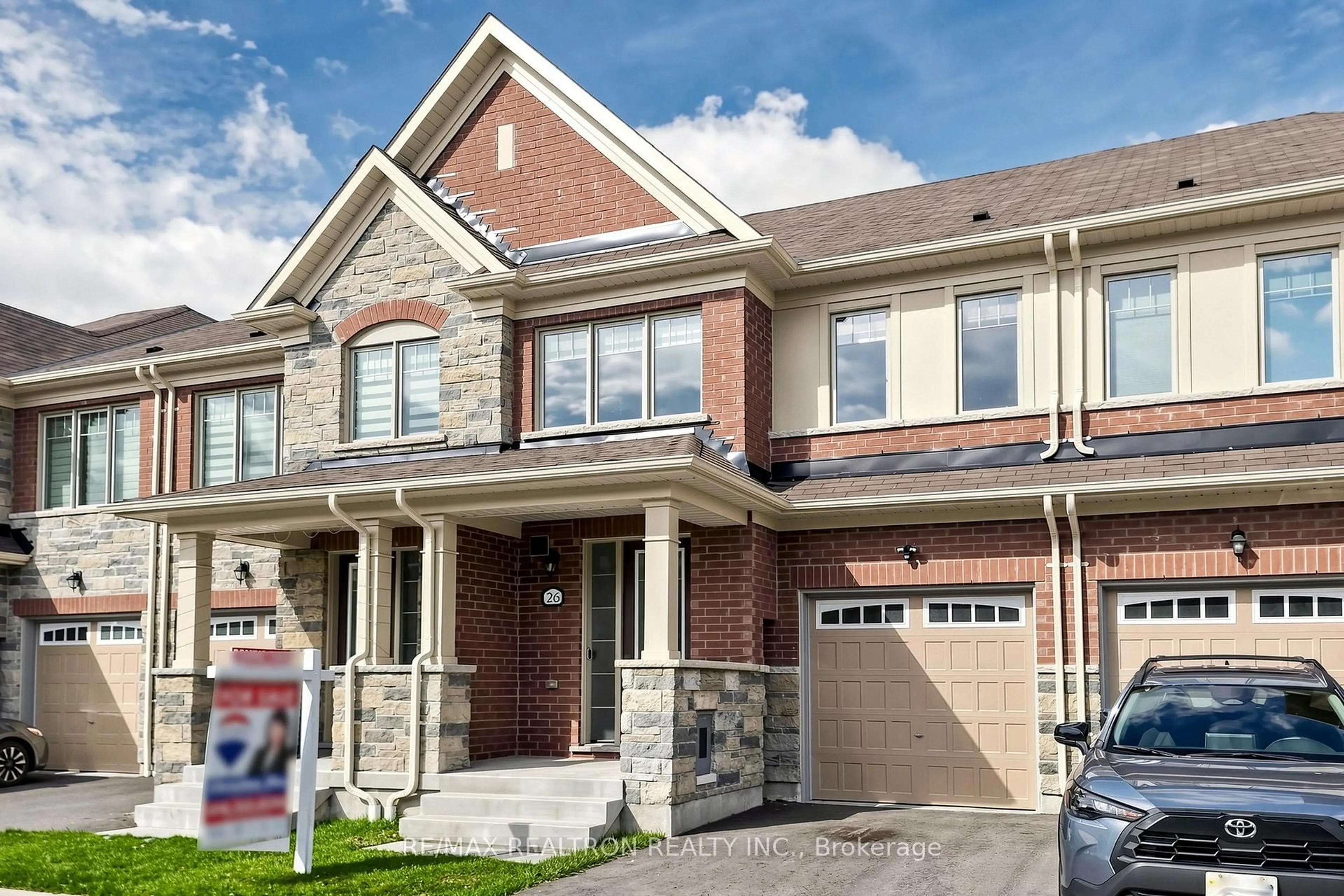 Home with brick exterior material, street for 26 Flower Garden Tr, Whitchurch-Stouffville Ontario L4A 4V4