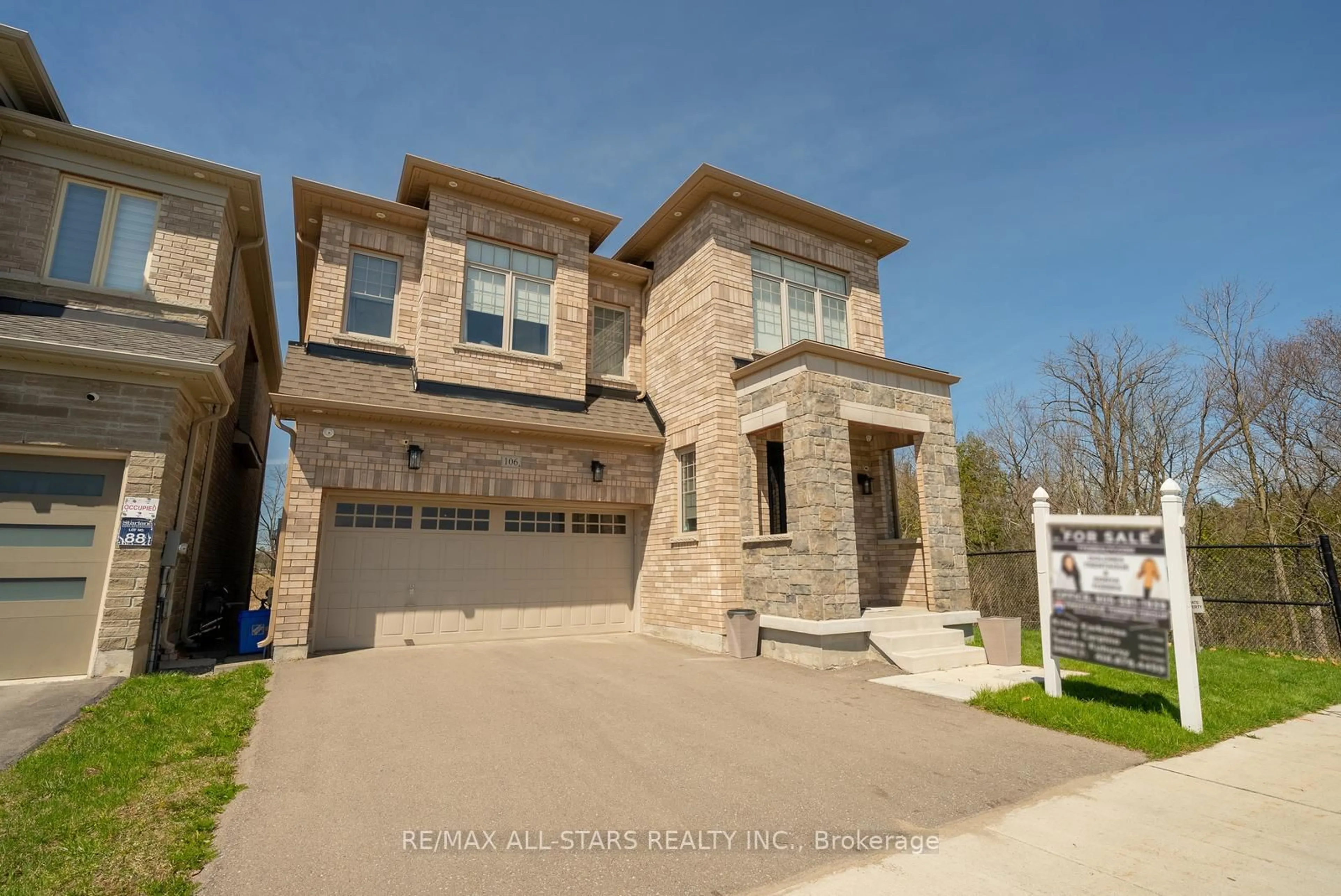 Home with brick exterior material, street for 106 Conductor Ave, Whitchurch-Stouffville Ontario L4A 4X5