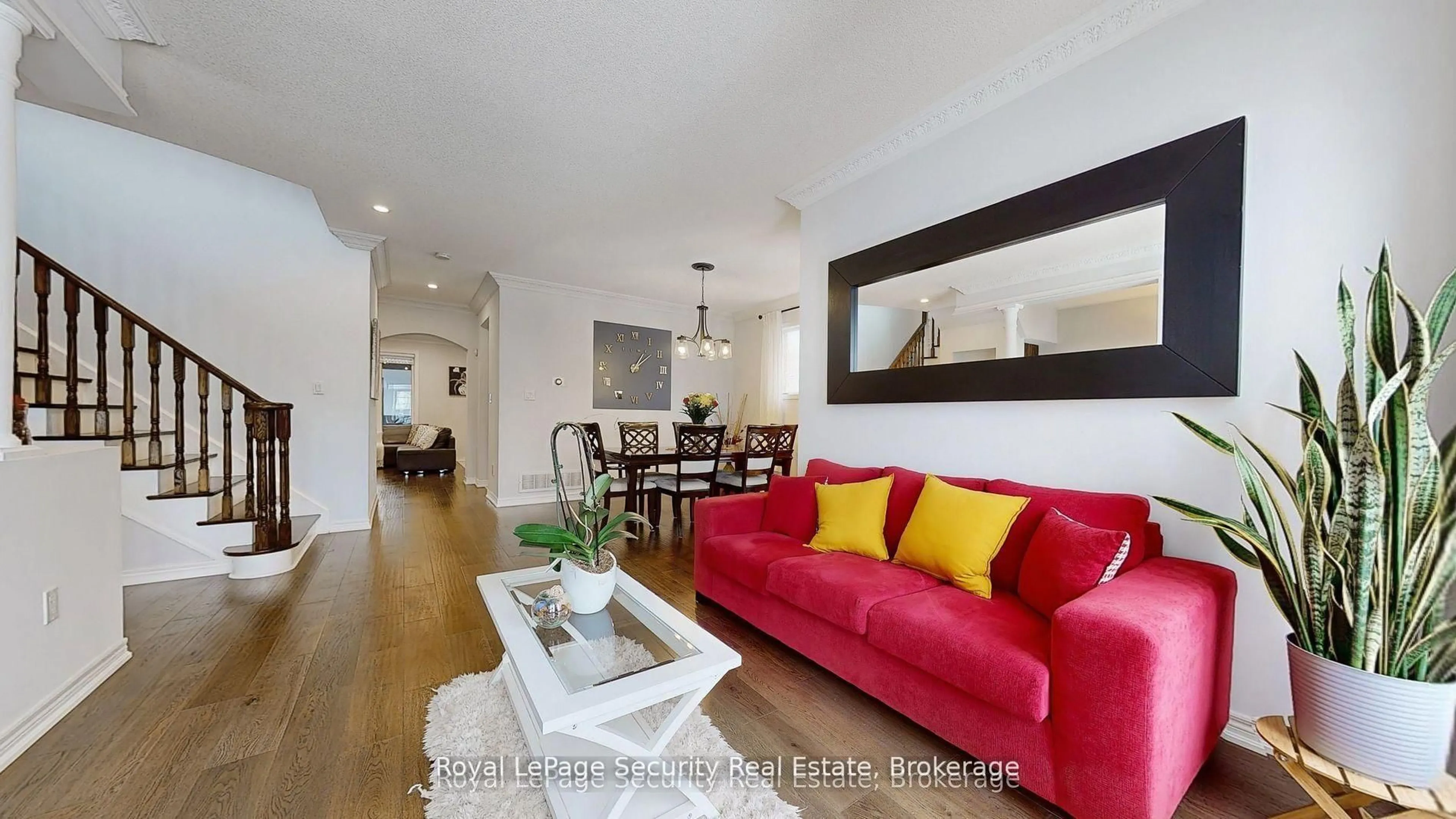 Living room with furniture, unknown for 128 Daiseyfield Cres, Vaughan Ontario L4H 2T7