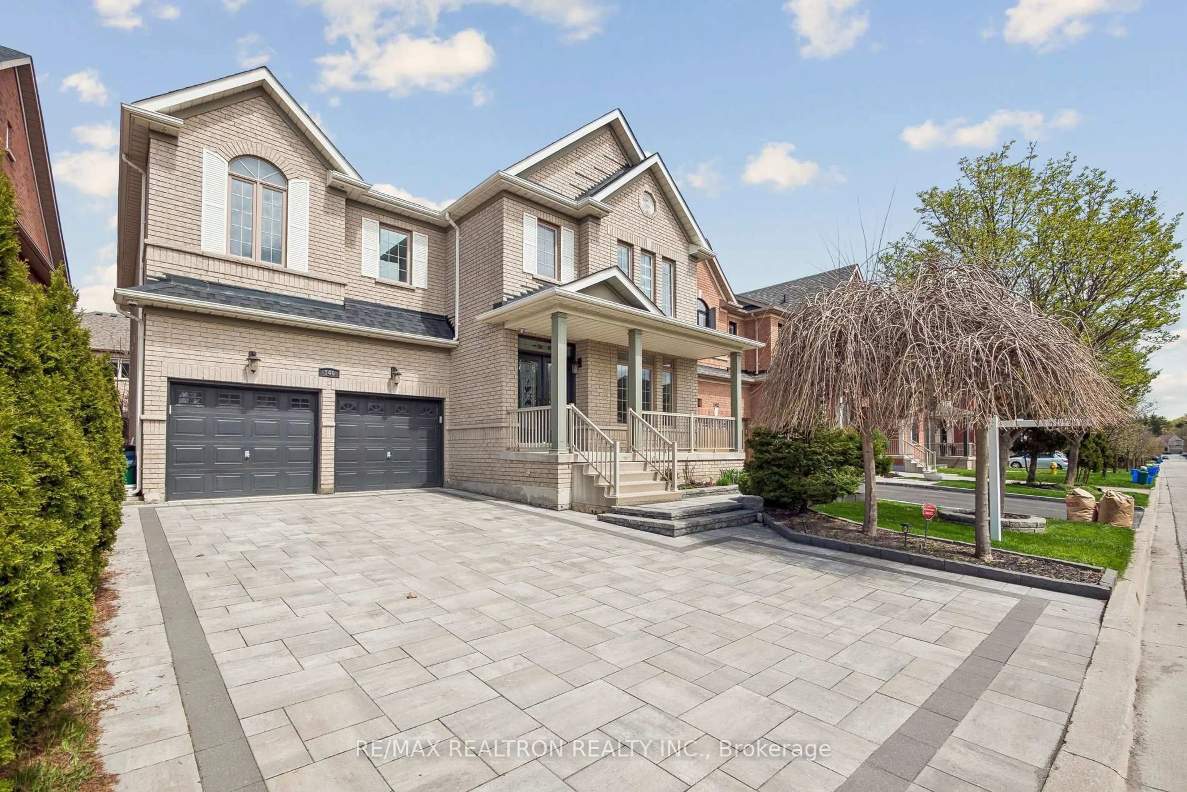Home with brick exterior material, street for 146 Seabreeze Ave, Vaughan Ontario L4J 9H1