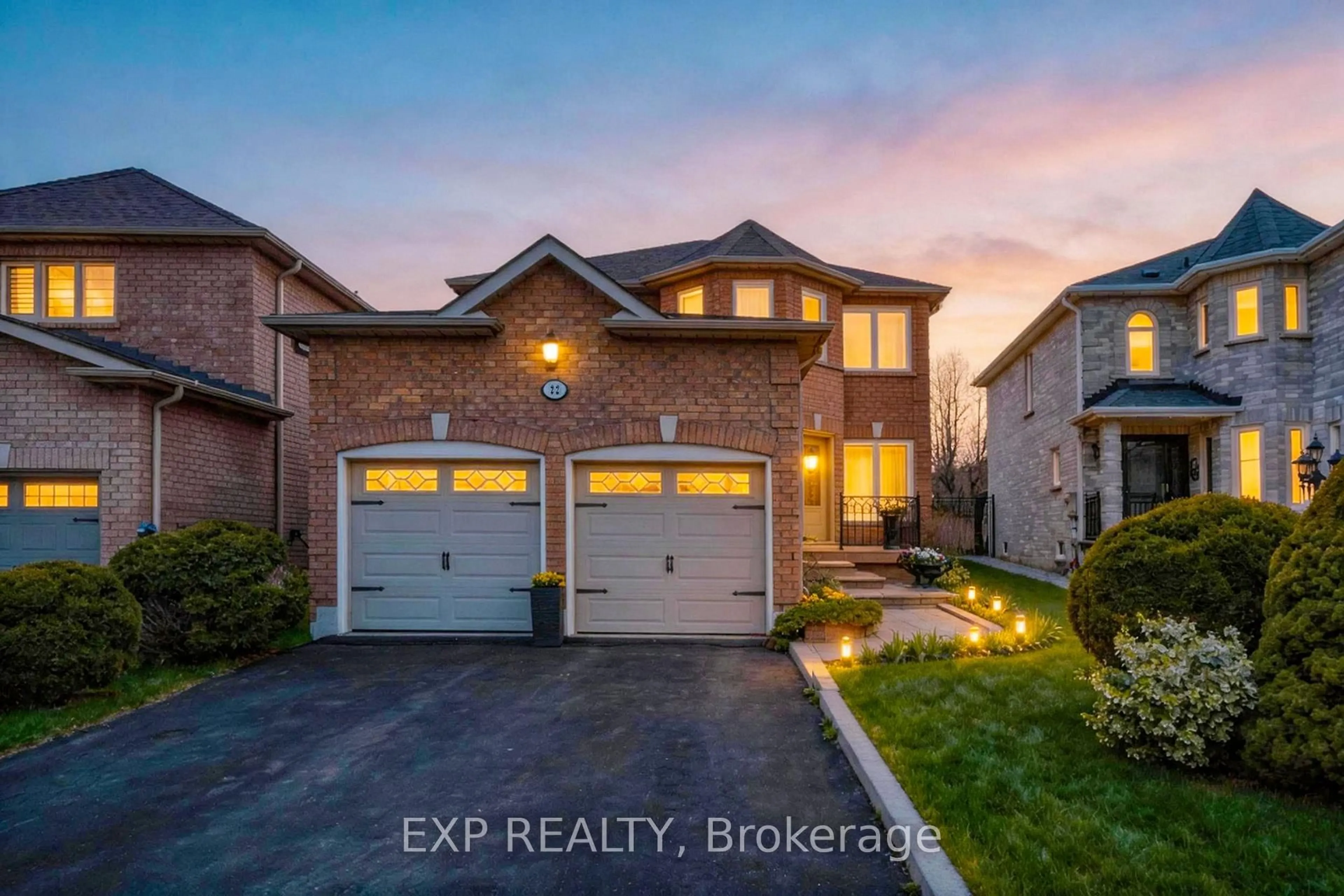 Home with brick exterior material, street for 22 Owl Ridge Dr, Richmond Hill Ontario L4S 1P7