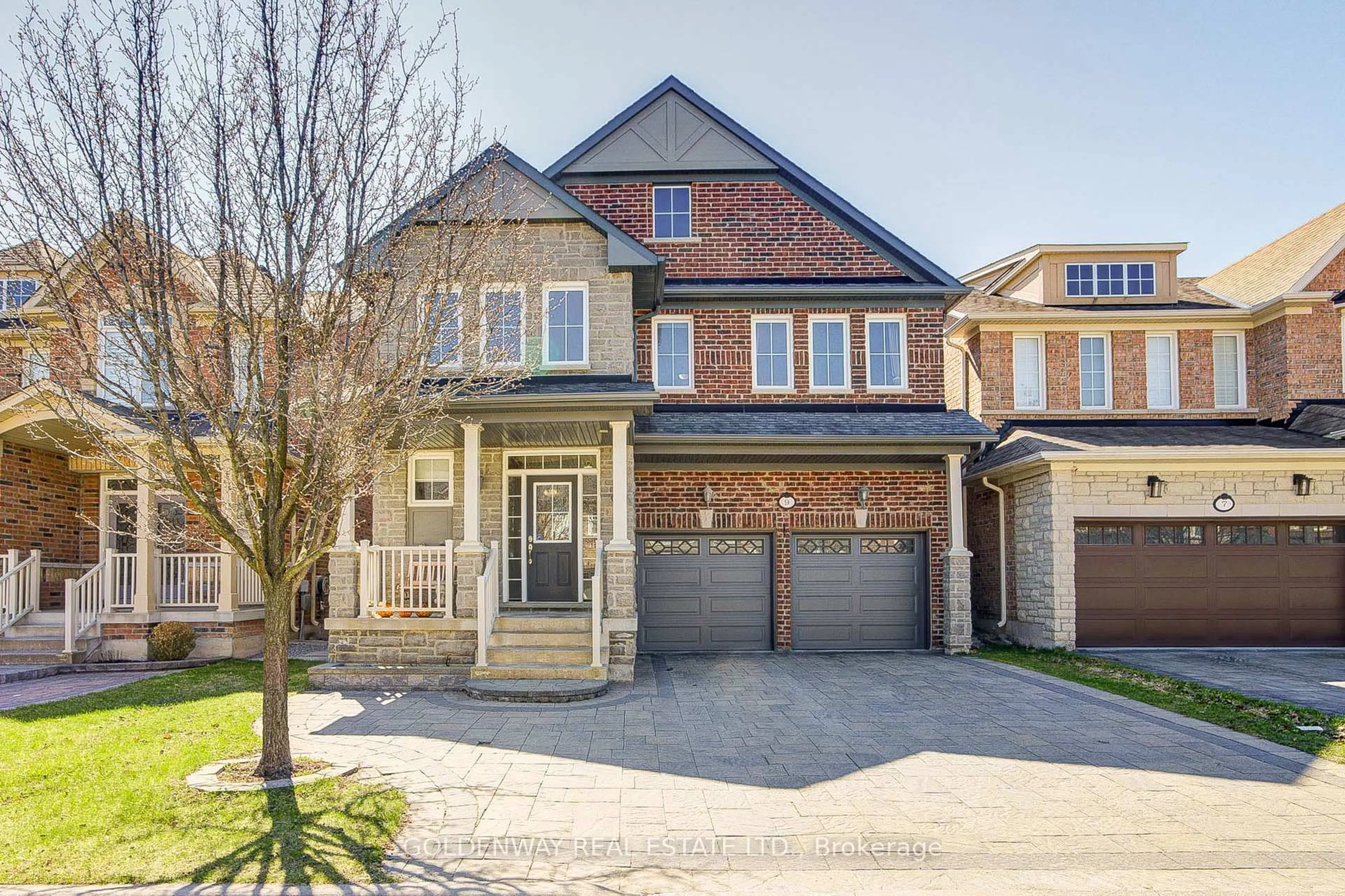 Home with brick exterior material, street for 9 Duke Of Cornwall Dr, Markham Ontario L6C 0L3