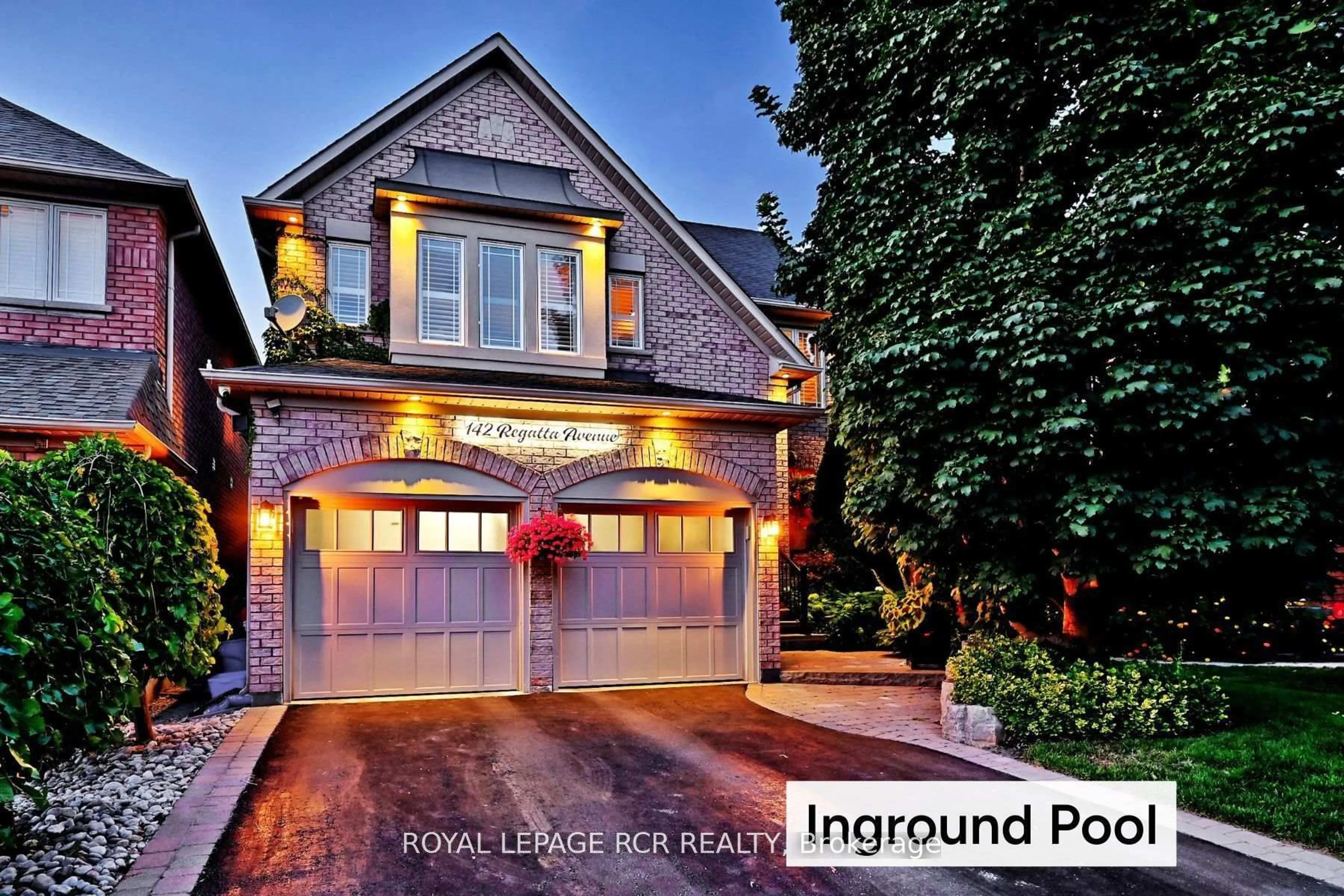 Indoor garage for 142 Regatta Ave, Richmond Hill Ontario L4E 4R2