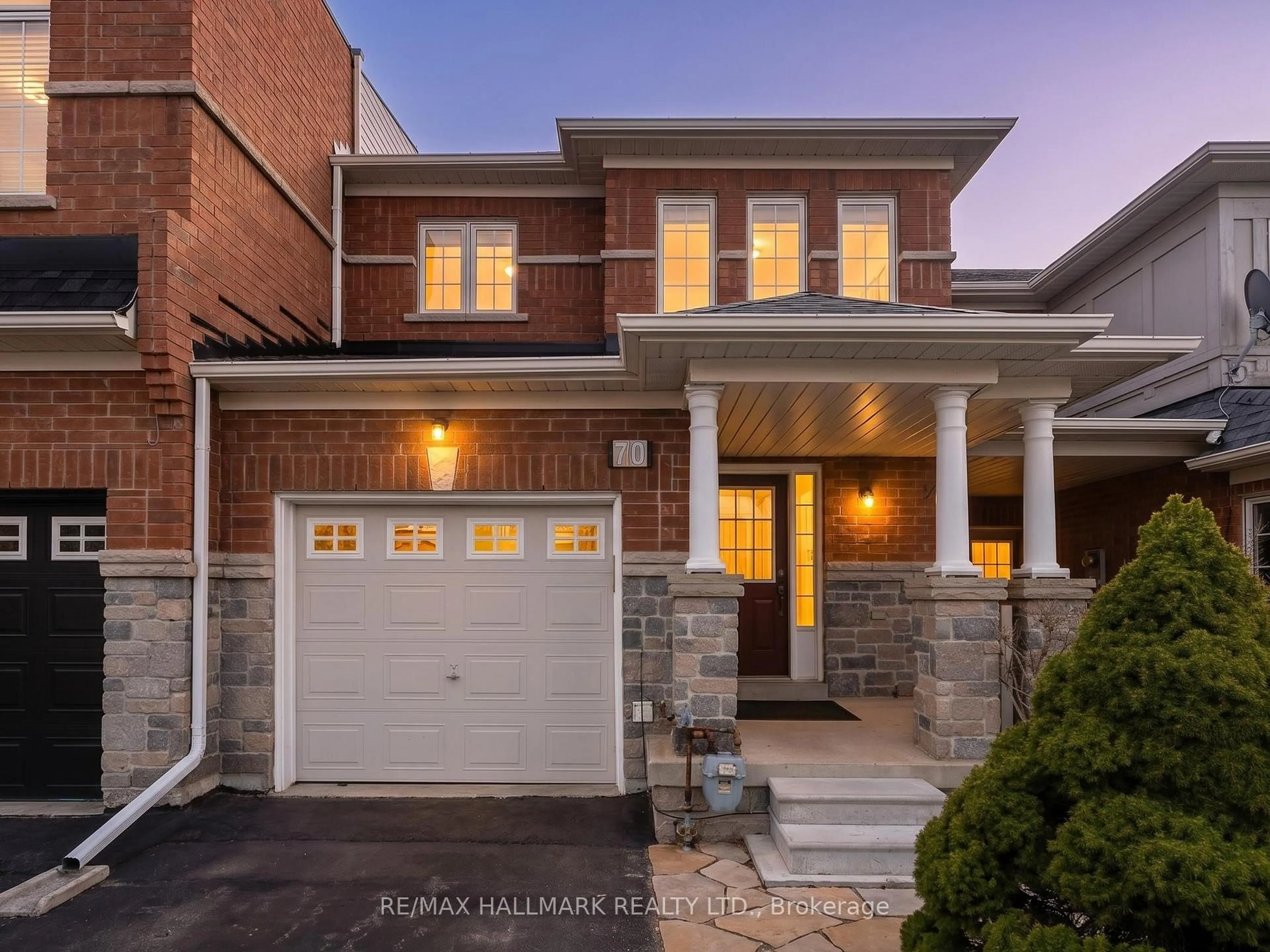 Home with brick exterior material, street for 70 Maffey Cres, Richmond Hill Ontario L4S 0A7