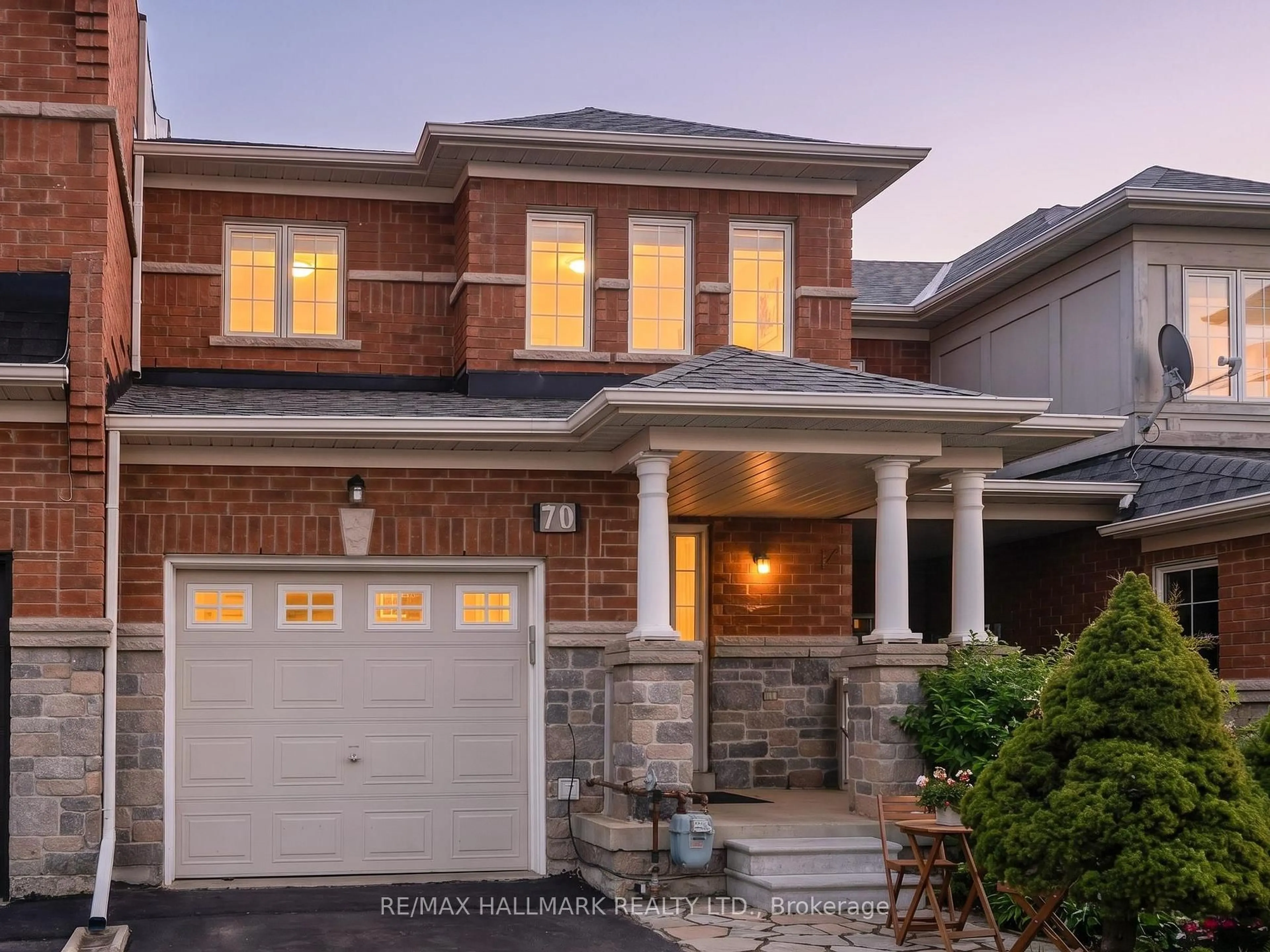 Home with brick exterior material, street for 70 Maffey Cres, Richmond Hill Ontario L4S 0A7