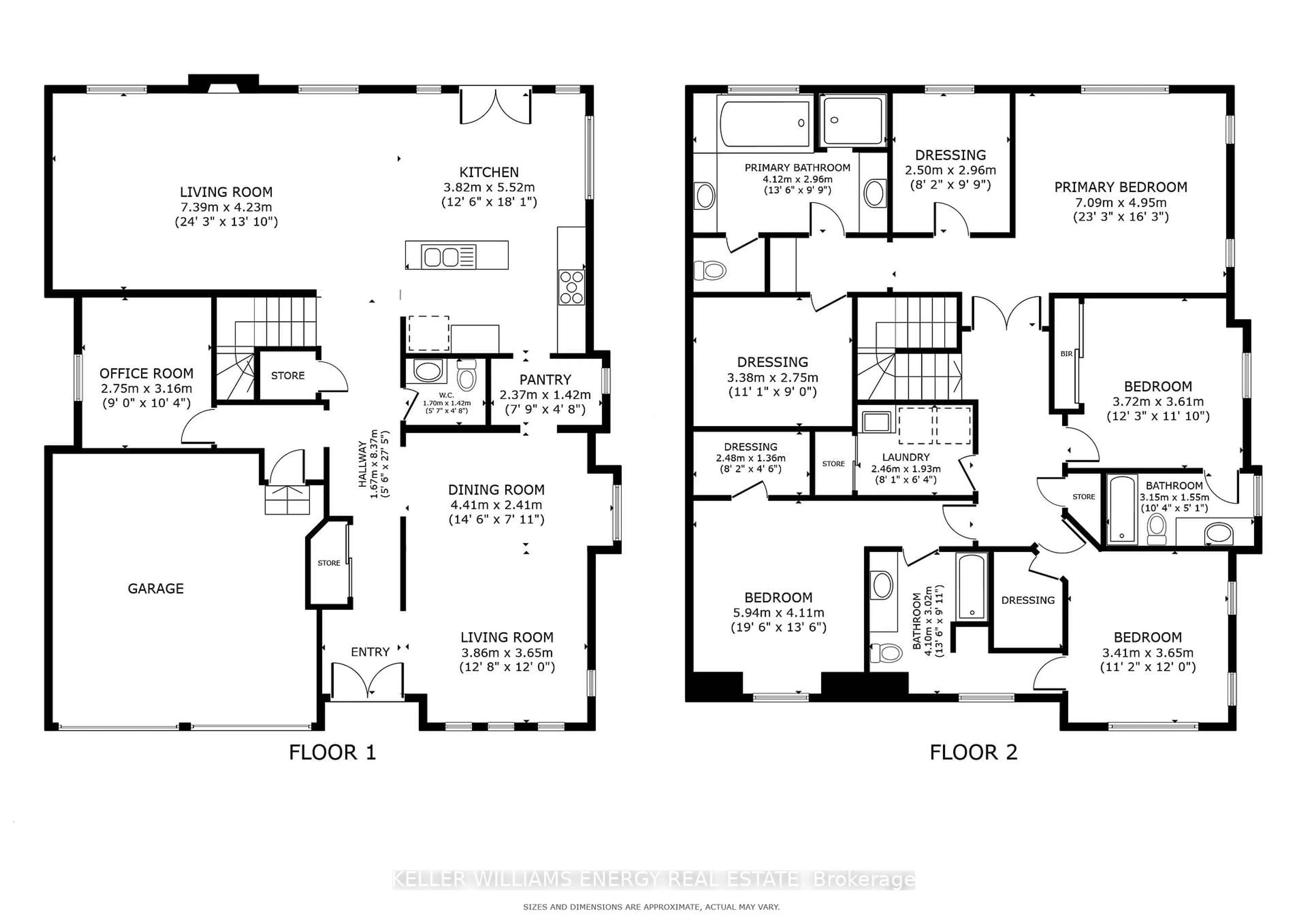 Floor plan for 27 Don Hadden Cres, Brock Ontario L0C 1H0