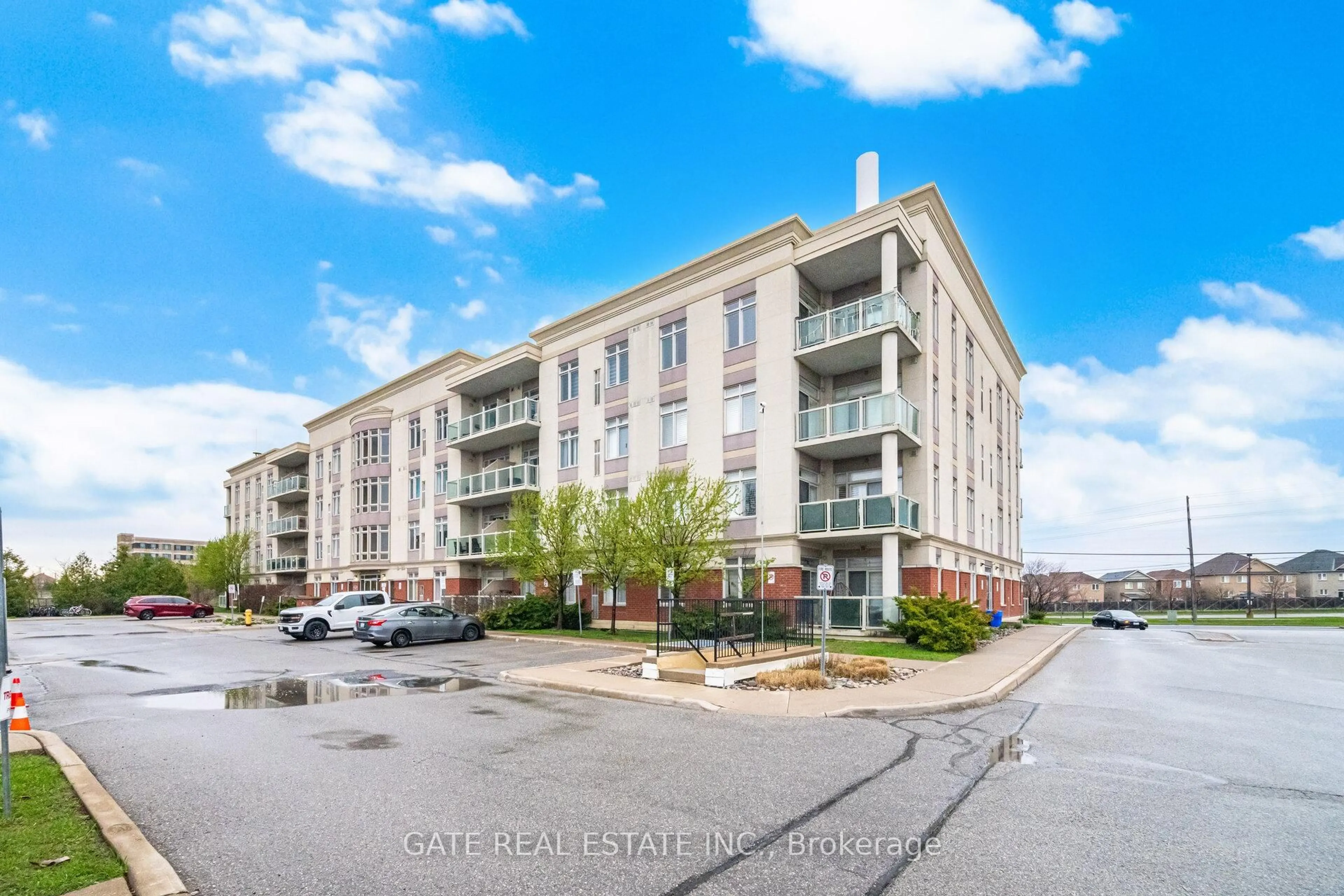 A pic from outside/outdoor area/front of a property/back of a property/a pic from drone, street for 7340 Markham Rd #104, Markham Ontario L3S 0B1