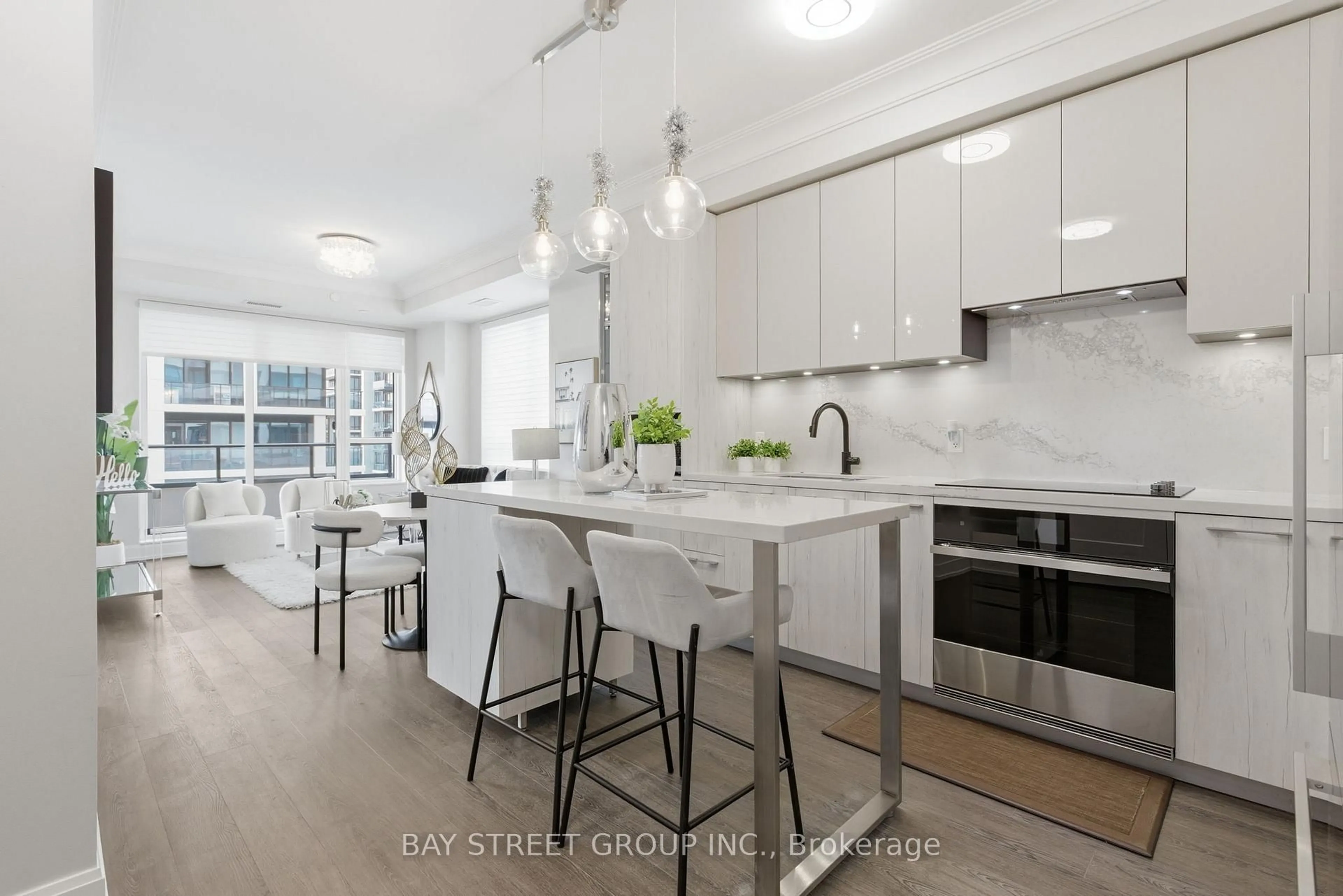 Open concept kitchen, unknown for 38 Water Walk Dr #723, Markham Ontario L3R 6M8