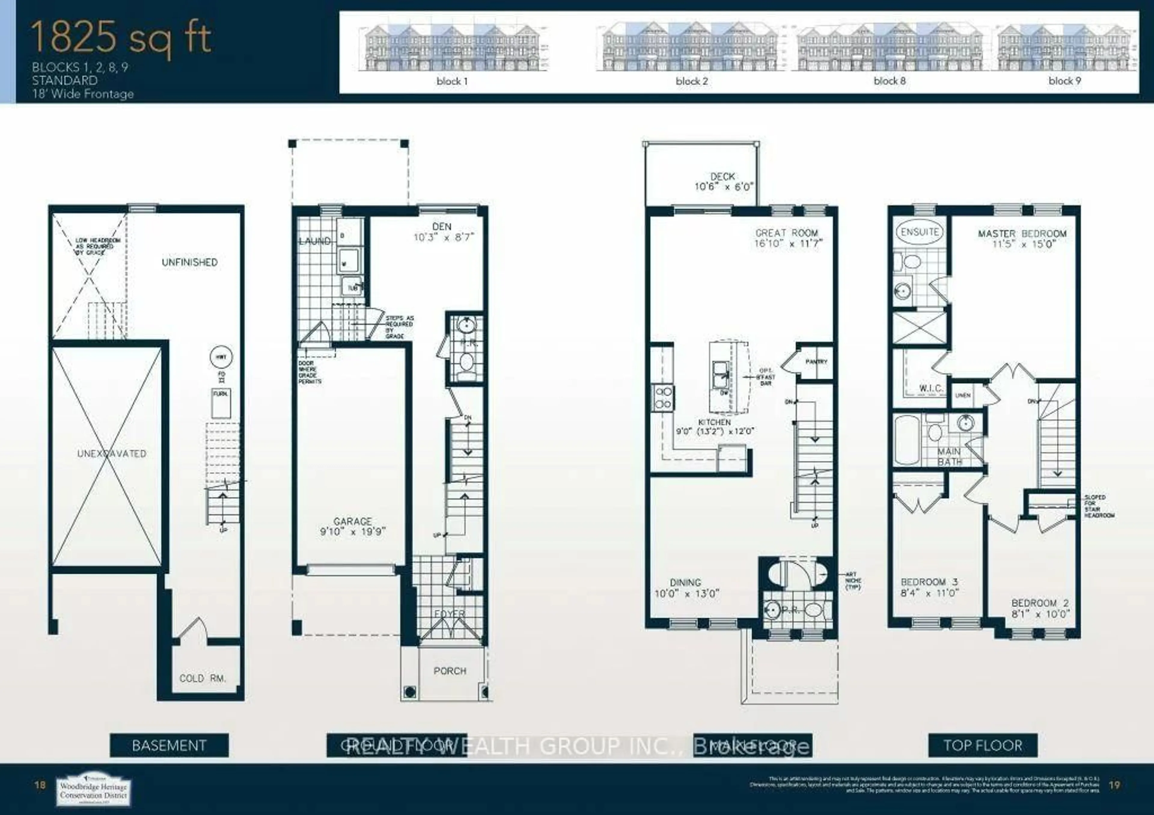 Floor plan for 7 City Park Circ, Vaughan Ontario L4L 0H2