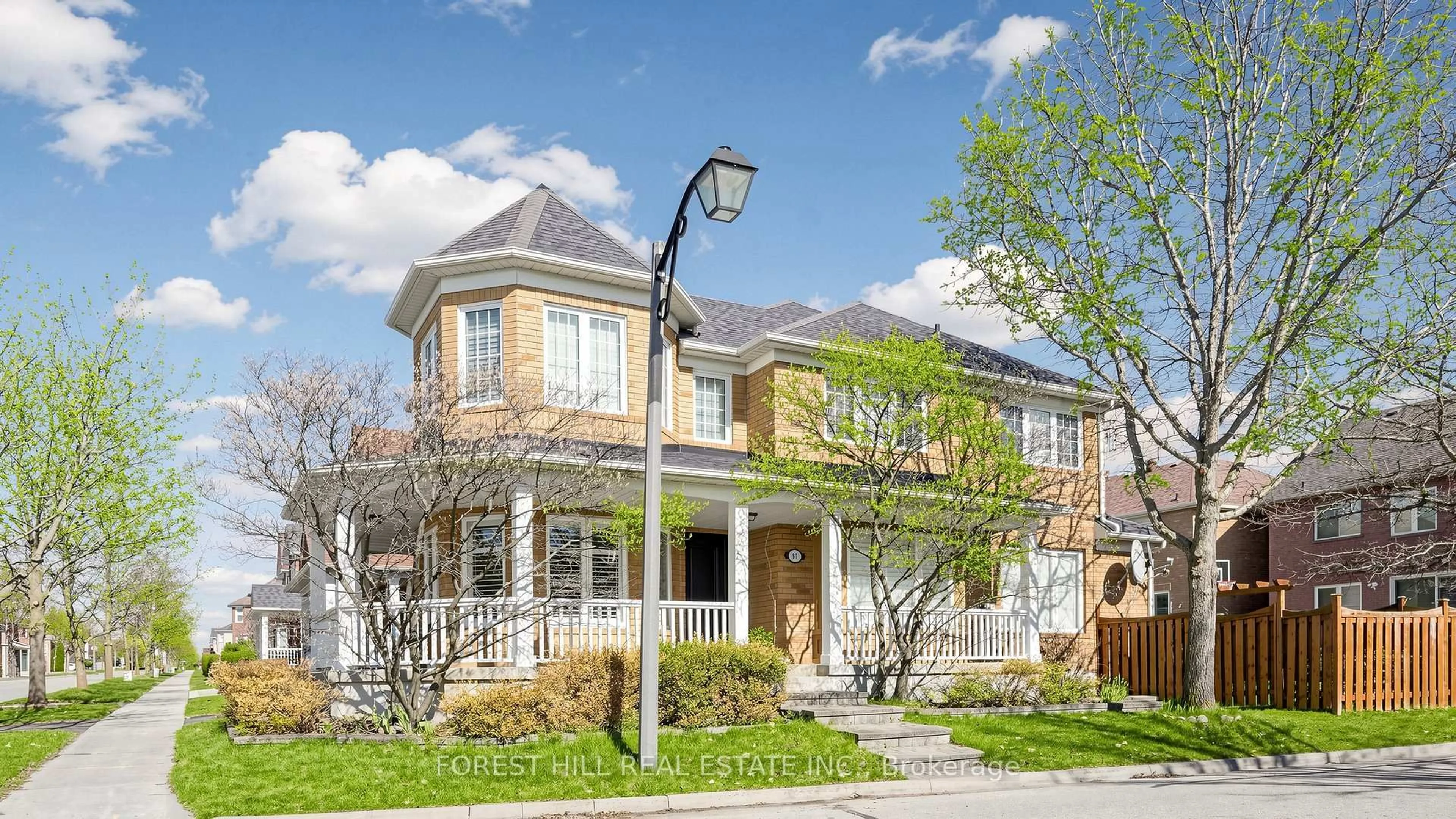 Home with brick exterior material, street for 51 Winston Castle Dr, Markham Ontario L6C 2B5