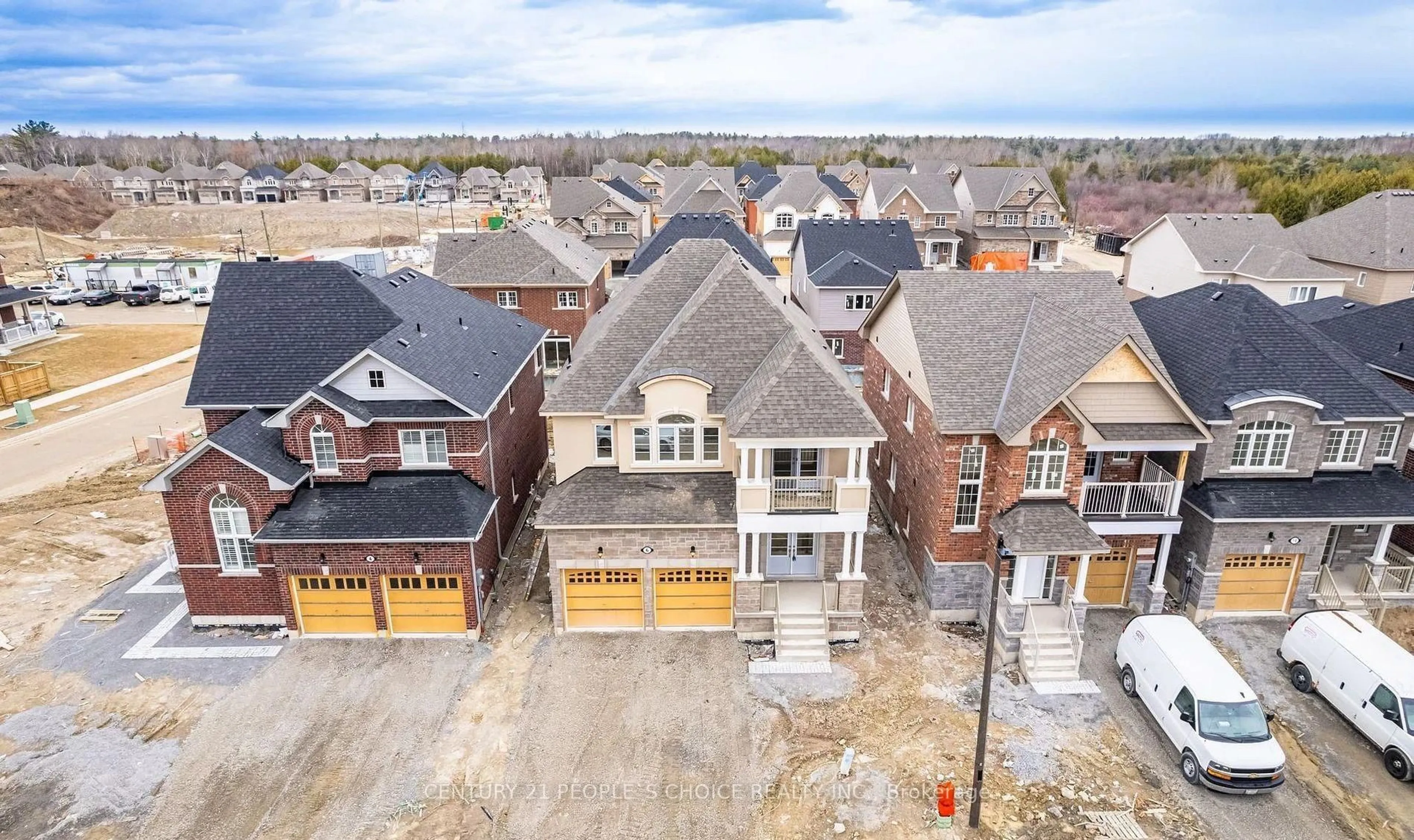 A pic from outside/outdoor area/front of a property/back of a property/a pic from drone, street for 6 Grieve Ave, Georgina Ontario L0E 1R0