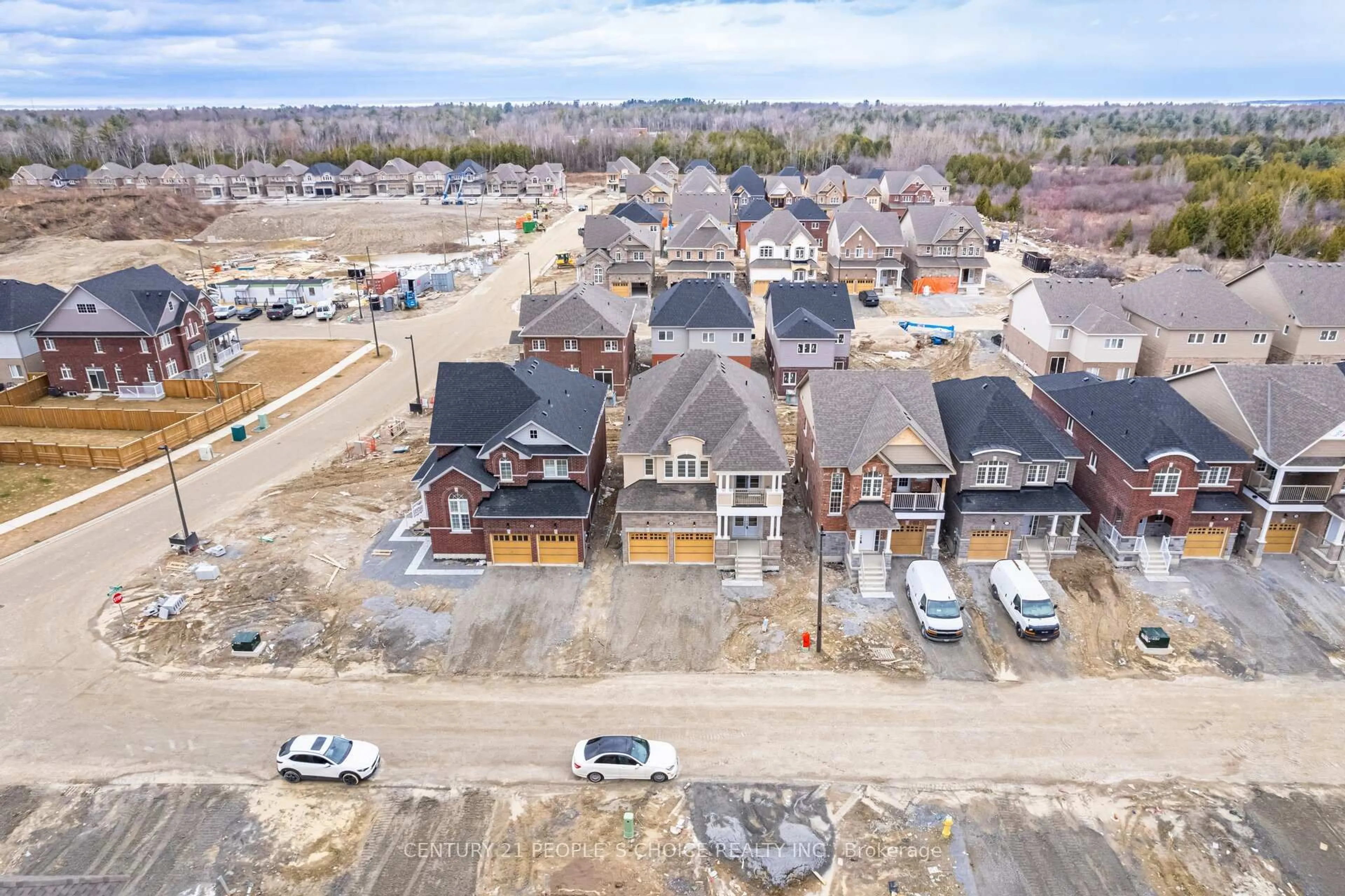 A pic from outside/outdoor area/front of a property/back of a property/a pic from drone, street for 6 Grieve Ave, Georgina Ontario L0E 1R0