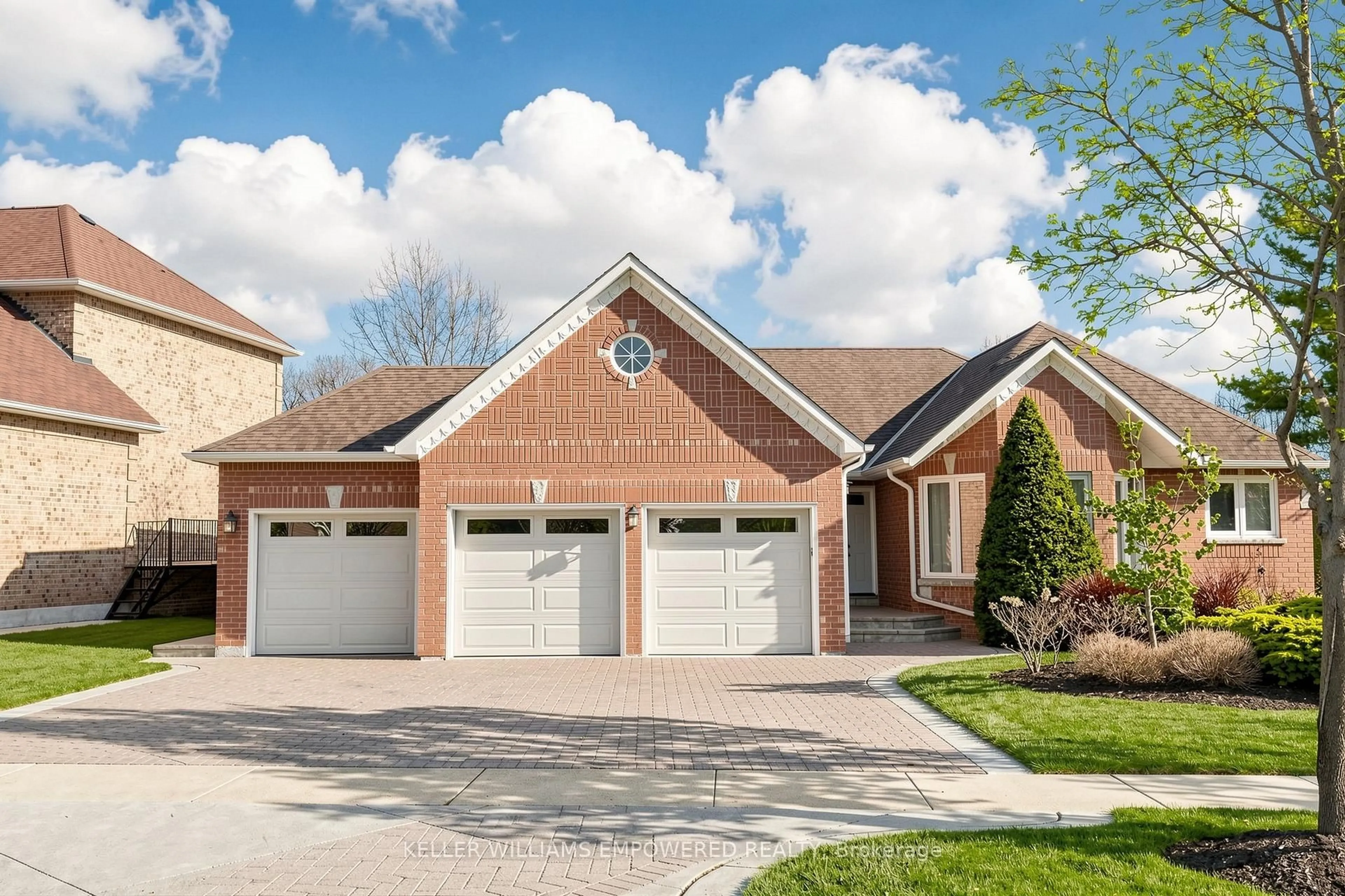 Home with brick exterior material, street for 123 Thomson Creek Blvd, Vaughan Ontario L4H 1B6