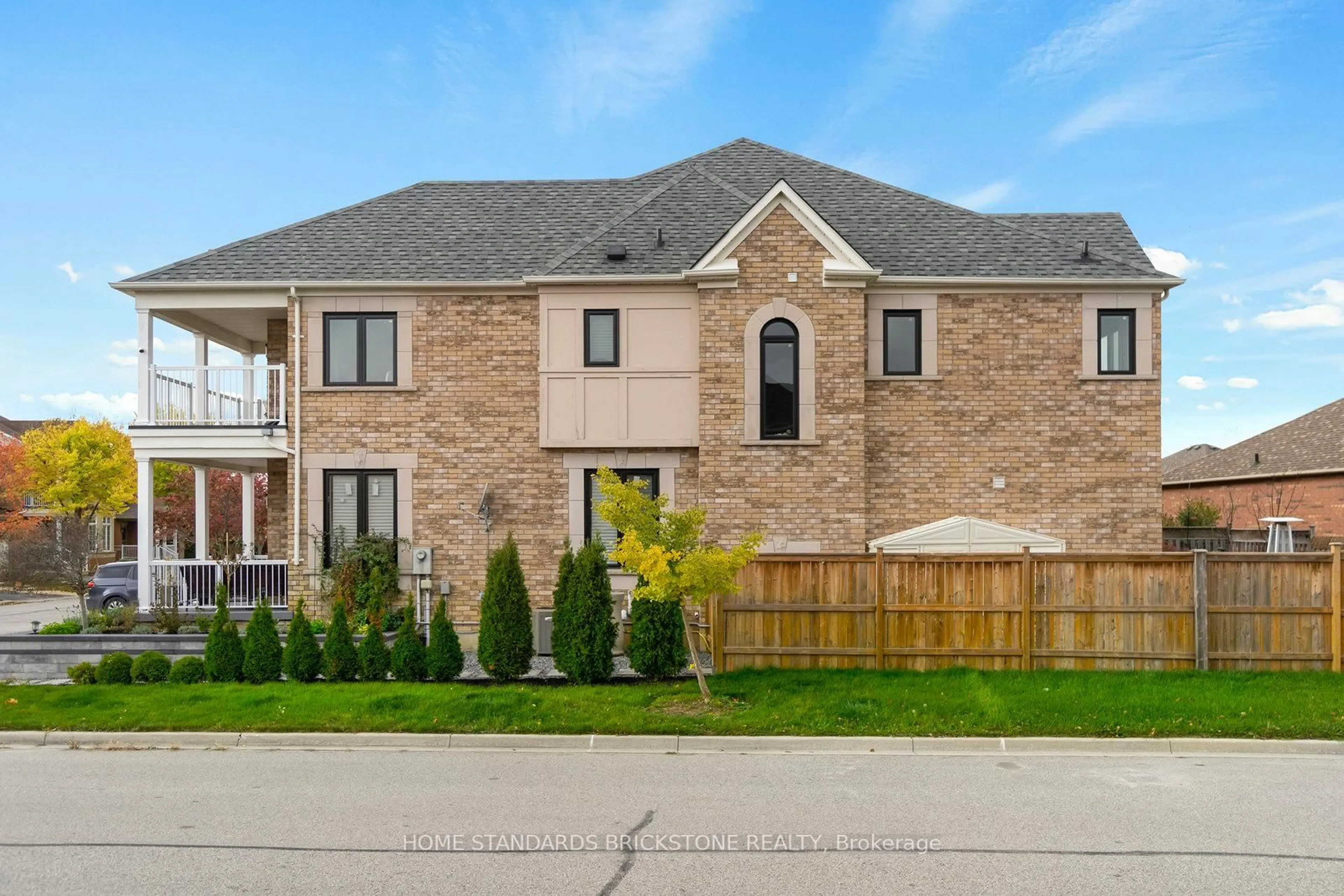 Home with brick exterior material, street for 64 Saffron St, Markham Ontario L6E 1Y4
