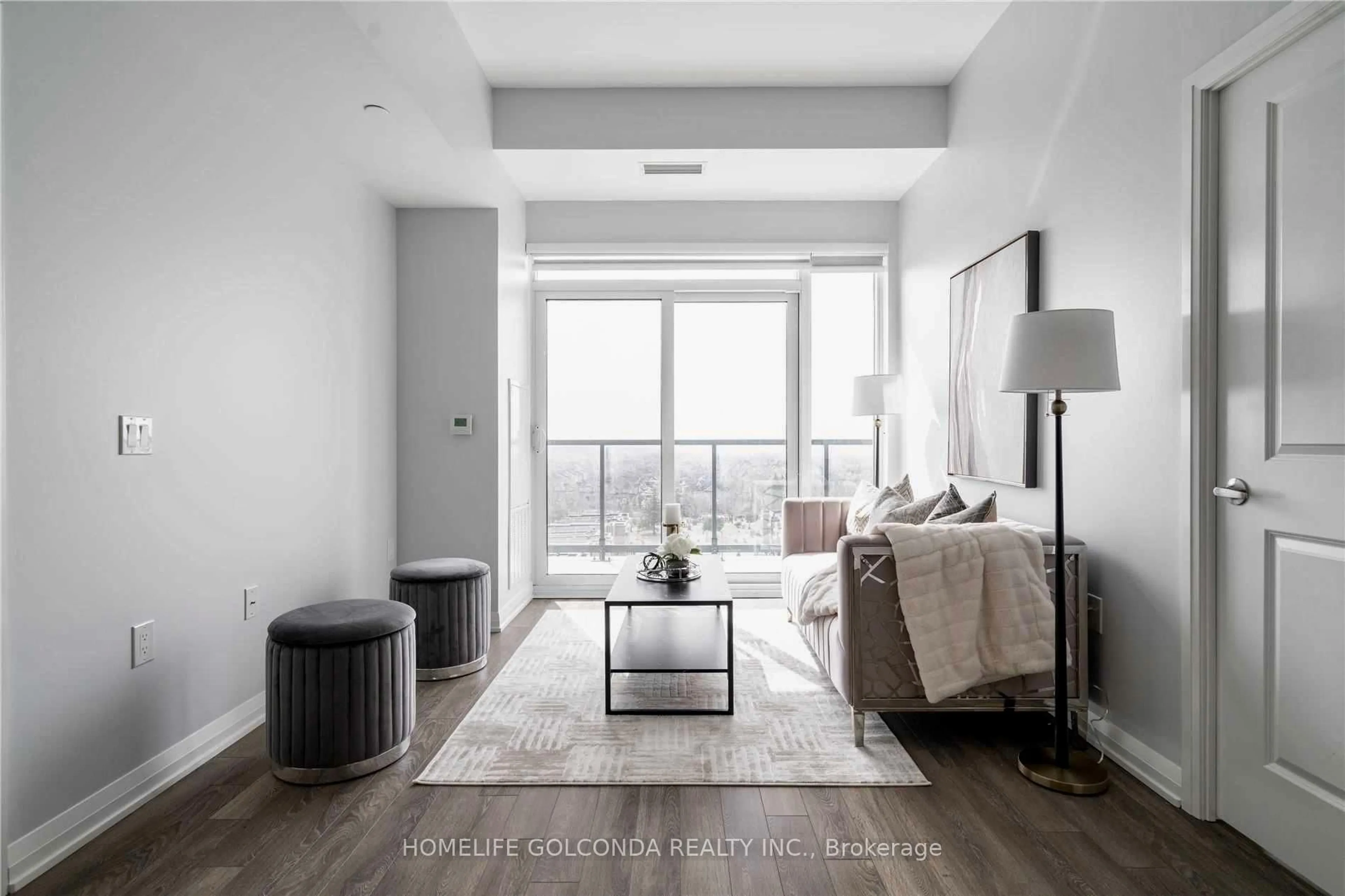 Living room with furniture, unknown for 99 Eagle Rock Way #818, Vaughan Ontario L6A 5A7
