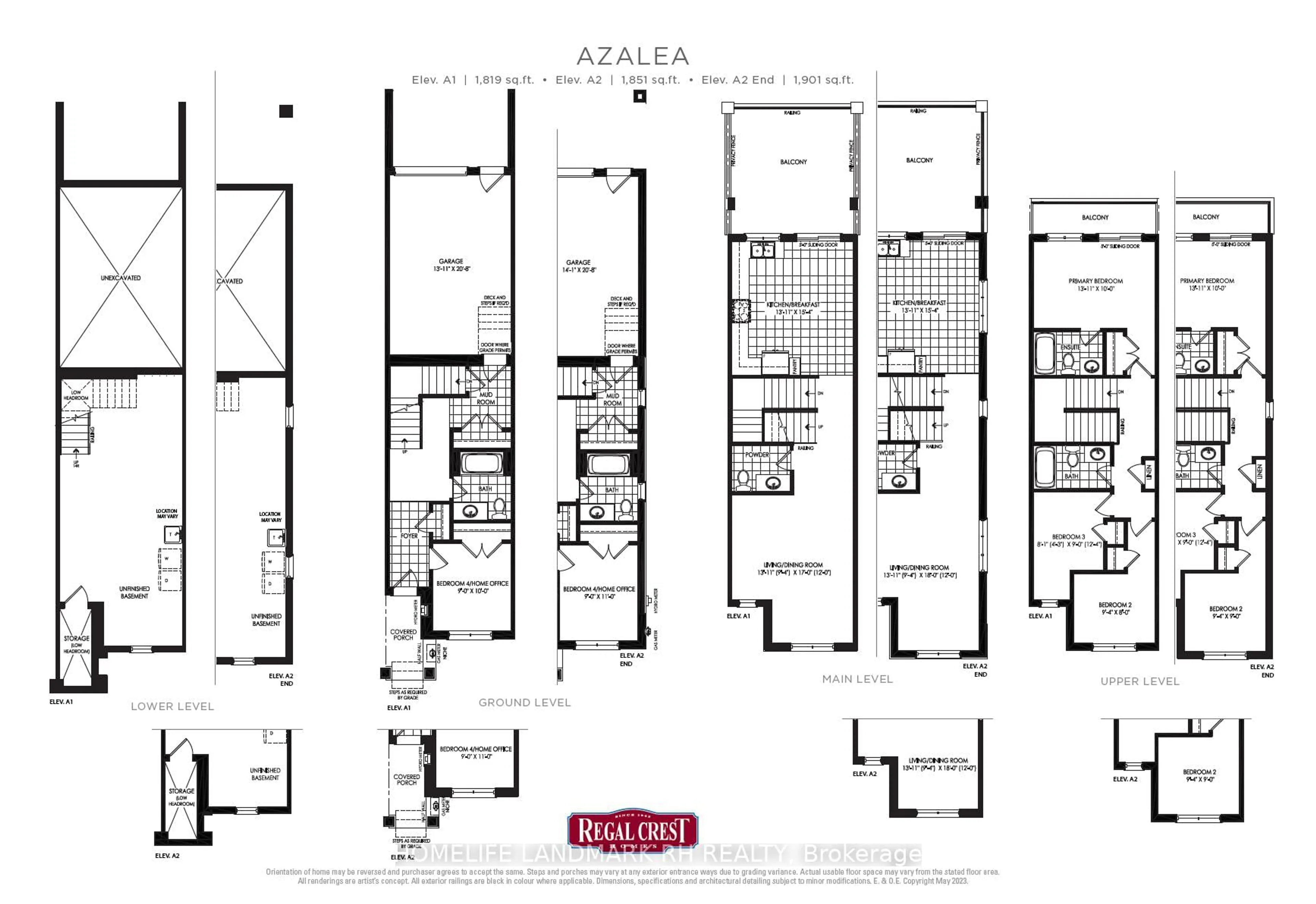 Floor plan for 193 Berczy Green Dr, Markham Ontario L6C 3P4