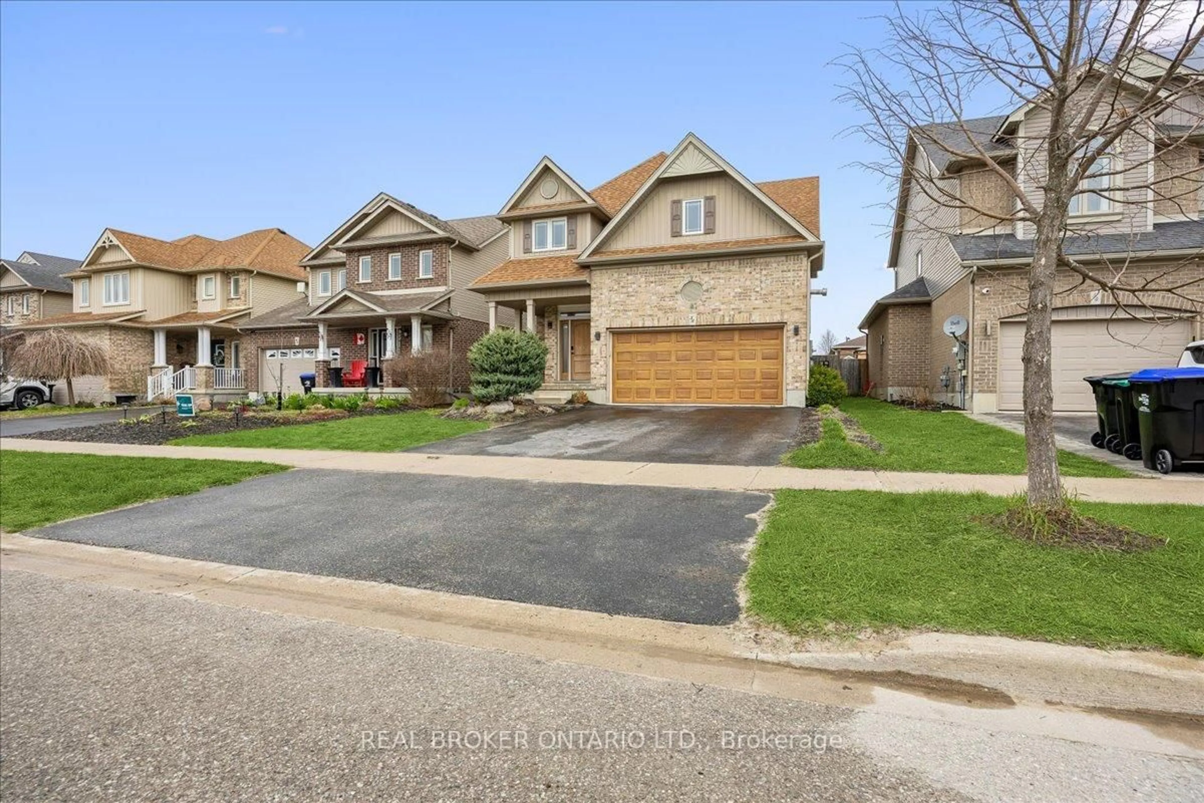 Home with brick exterior material, street for 58 Stevenson St, Essa Ontario L3W 0P4