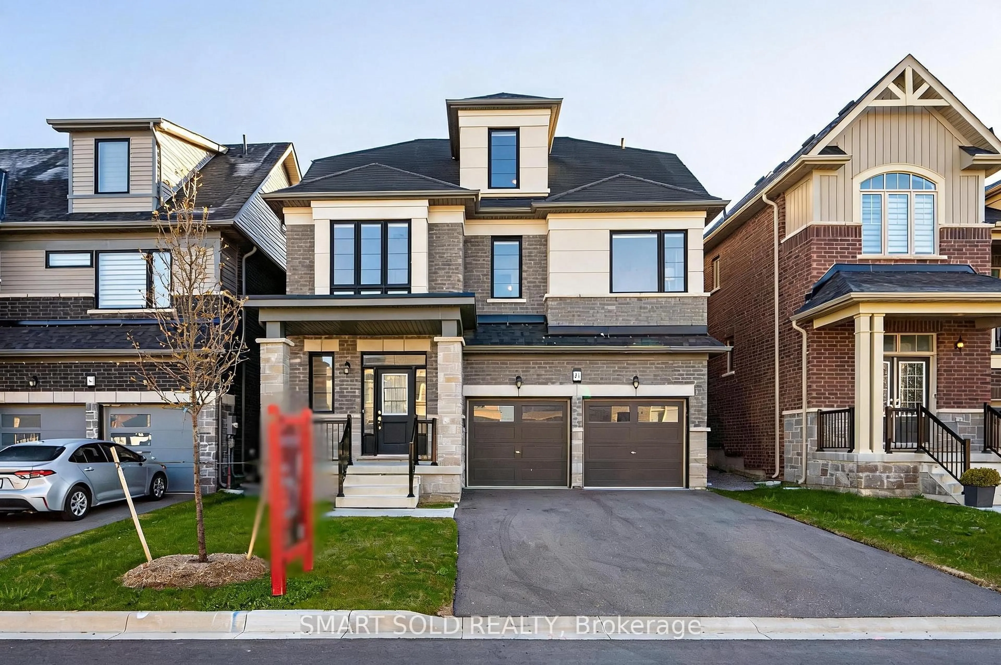 Home with brick exterior material, street for 91 Angus Morton Cres, East Gwillimbury Ontario L9N 1S4