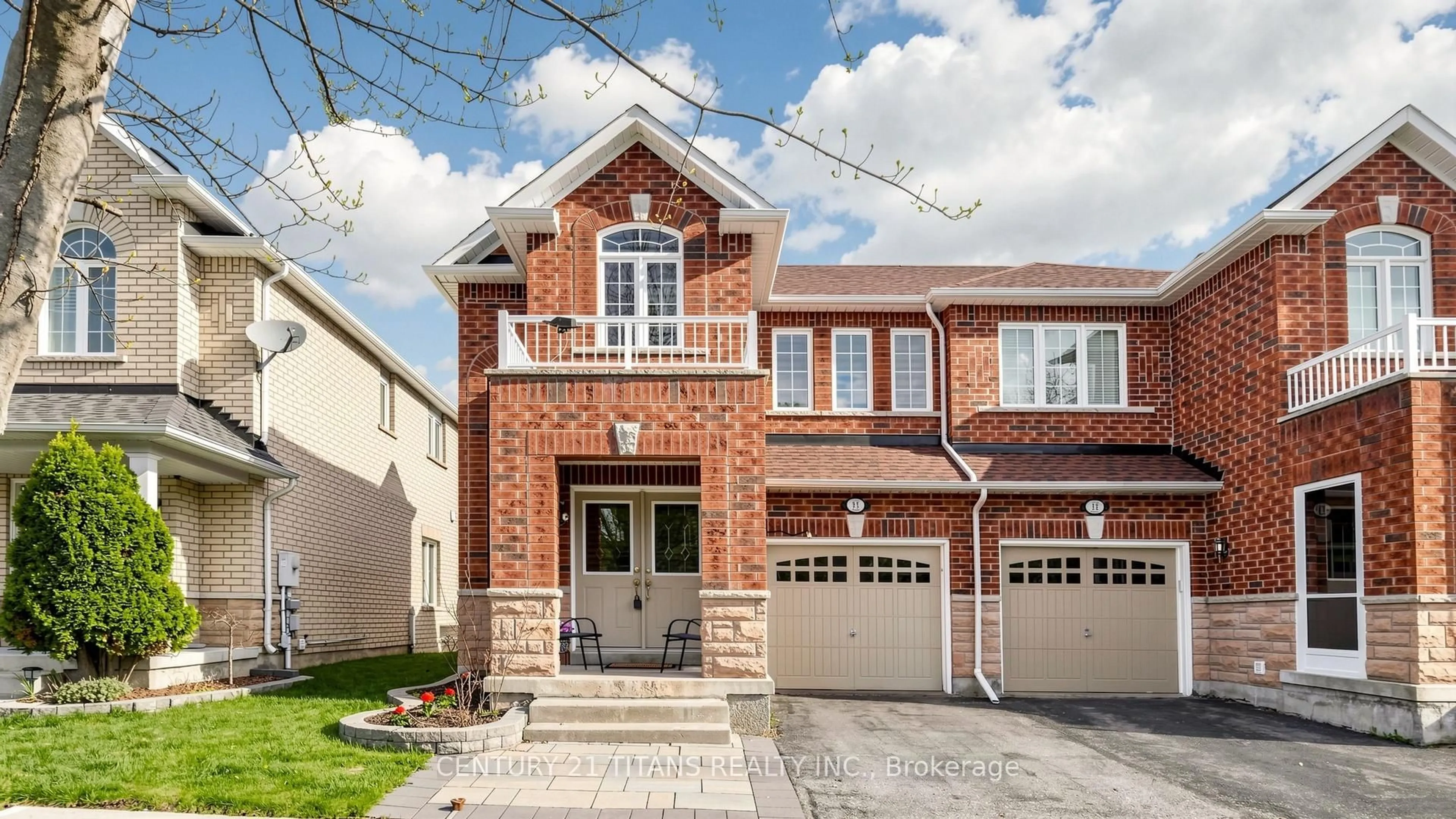Home with brick exterior material, street for 13 Pamgrey Rd, Markham Ontario L6E 1X5