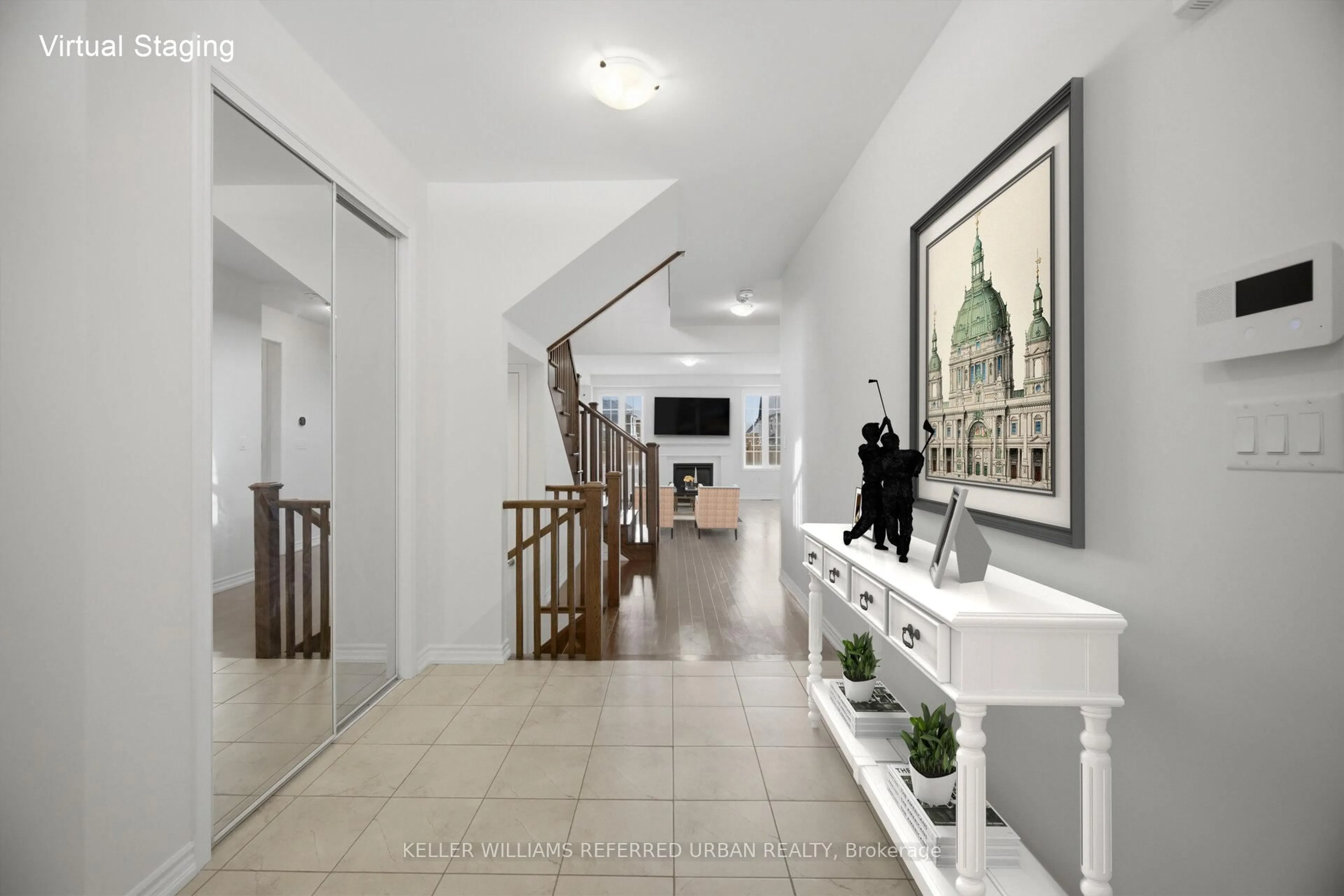 Indoor foyer for 74 Ten Pines Rd, Vaughan Ontario L4H 5B3