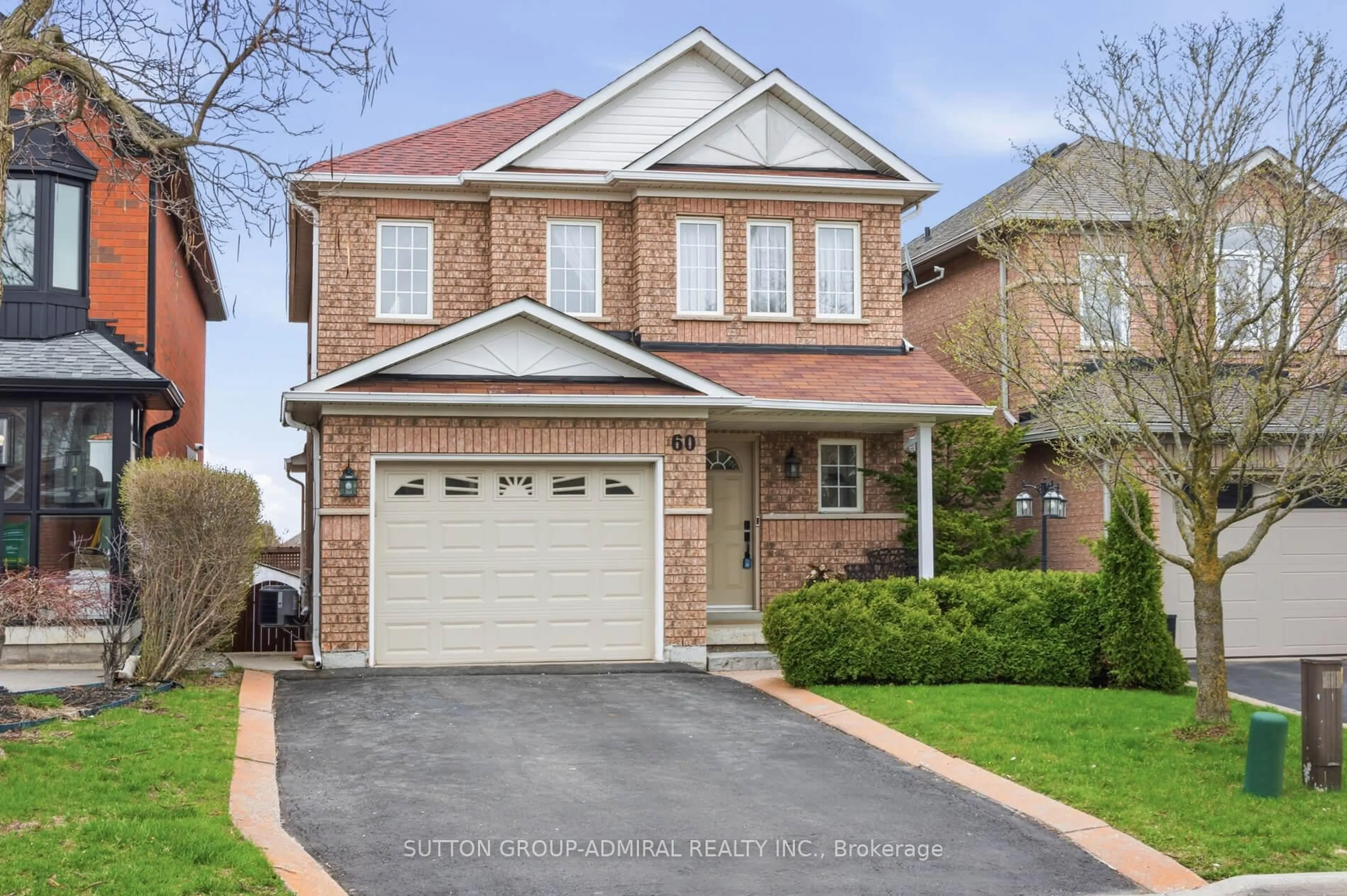 Home with brick exterior material, street for 60 Goyo Gate, Vaughan Ontario L6A 3T4