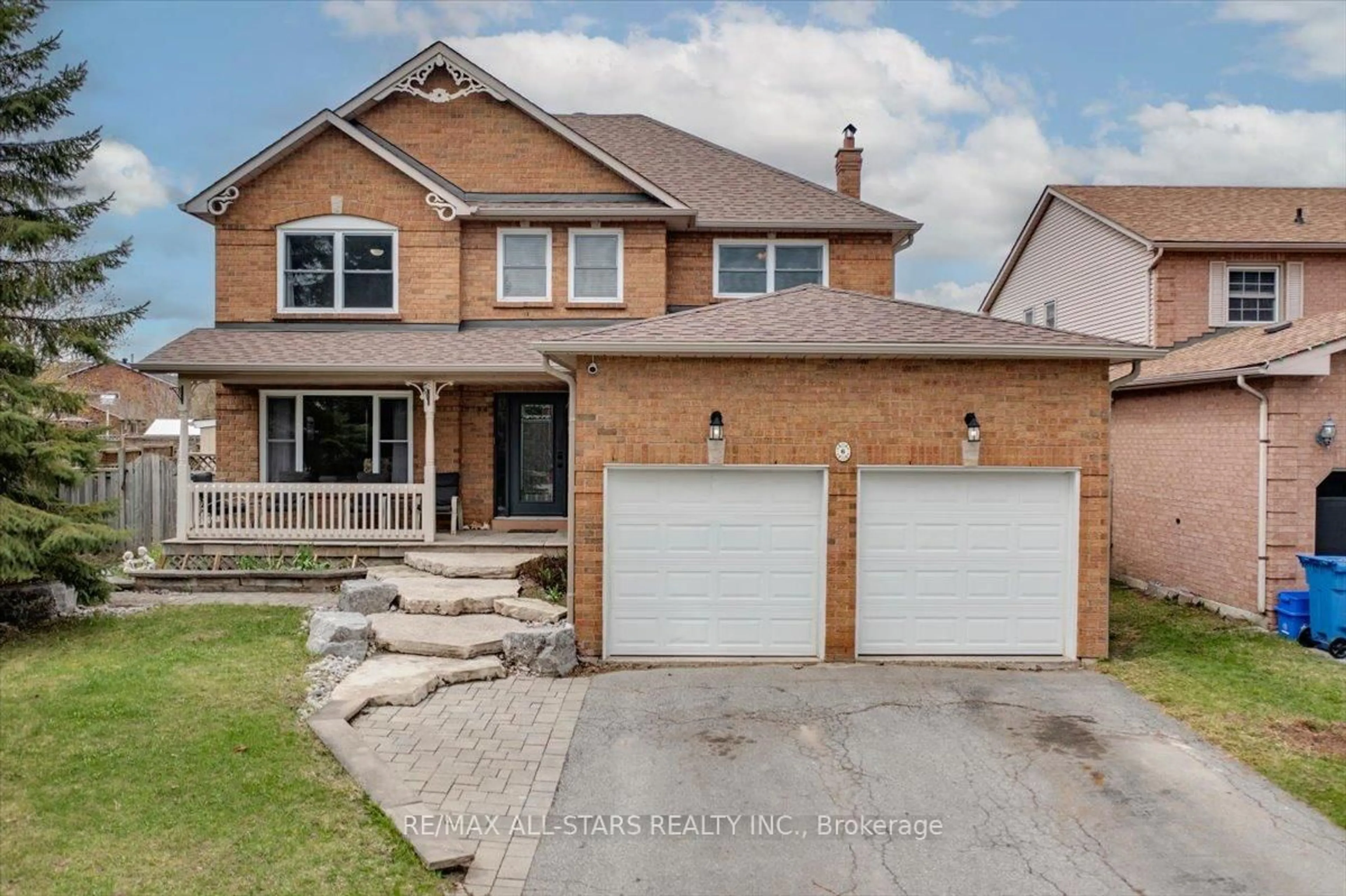 Home with brick exterior material, street for 6 Hadera Pl, Georgina Ontario L4P 3N6